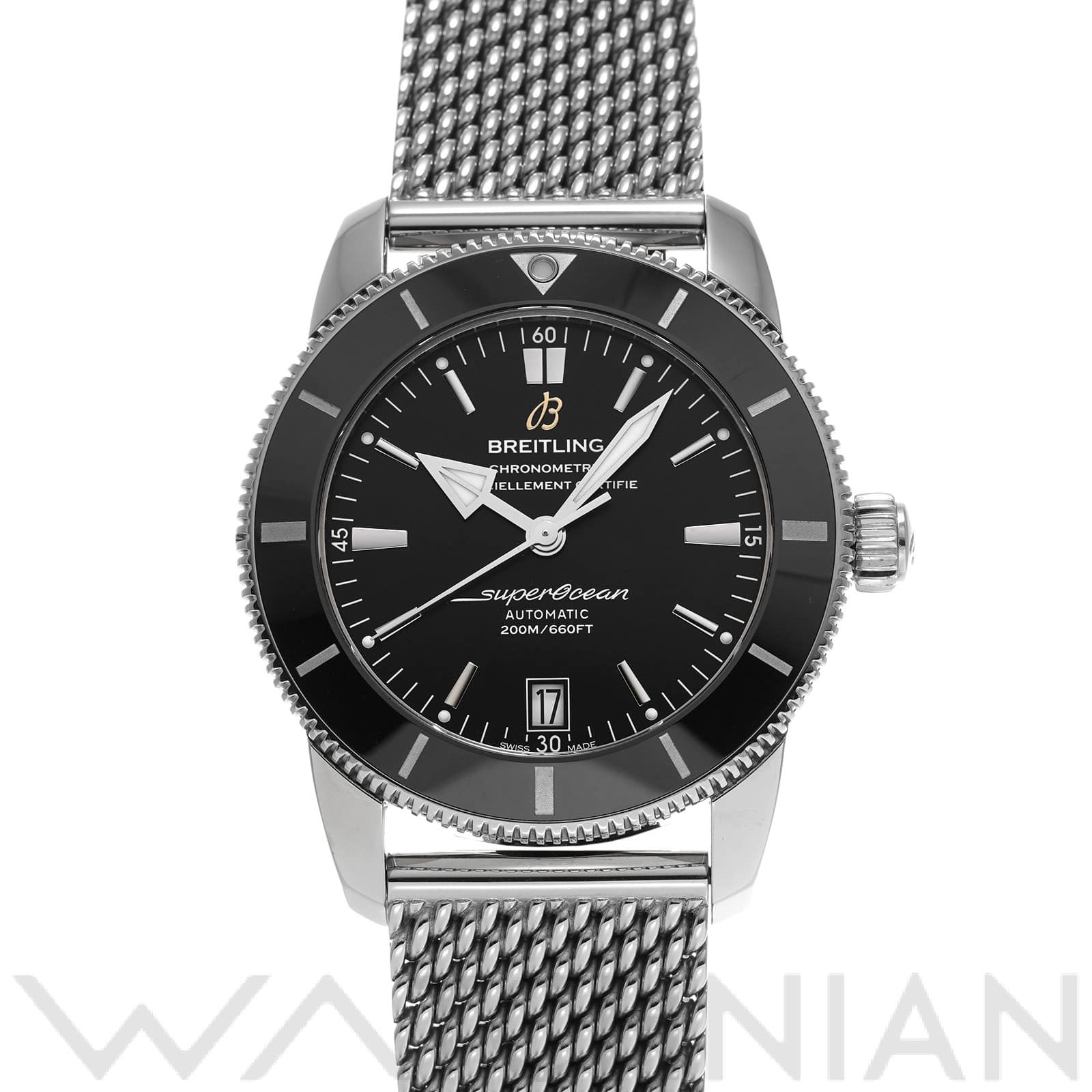 ブライトリング / BREITLING スーパーオーシャン ヘリテージ B20 オートマチック 42 AB2010121B1A1 ブラック メンズ 時計 【中古】【wristwatch】
