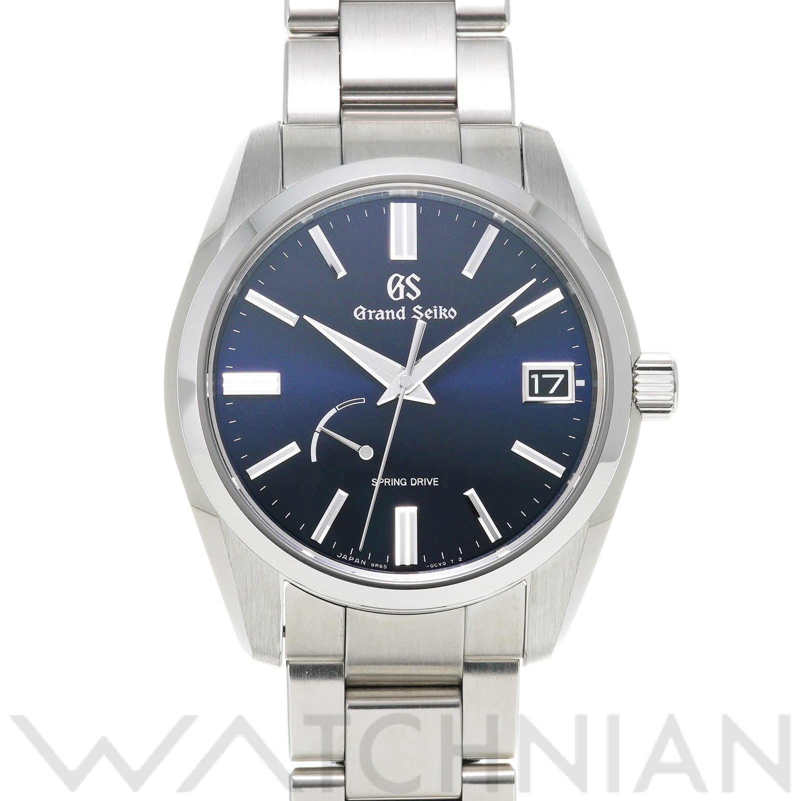 ヘリテージコレクション スプリングドライブ SBGA439 ミッドナイトブルー グランドセイコー Grand Seiko メンズ 【中古】