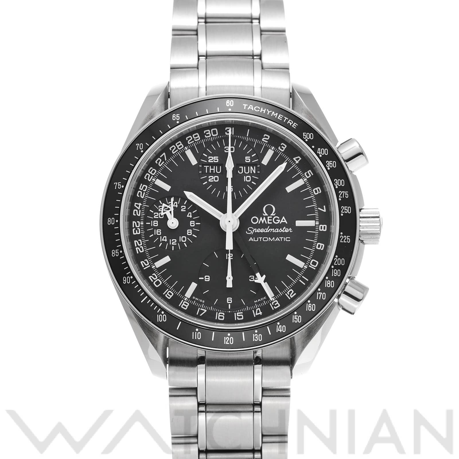 オメガ / OMEGA スピードマスター マーク40 コスモス 3520.50 ブラック メンズ 時計 【中古】【wristwatch】