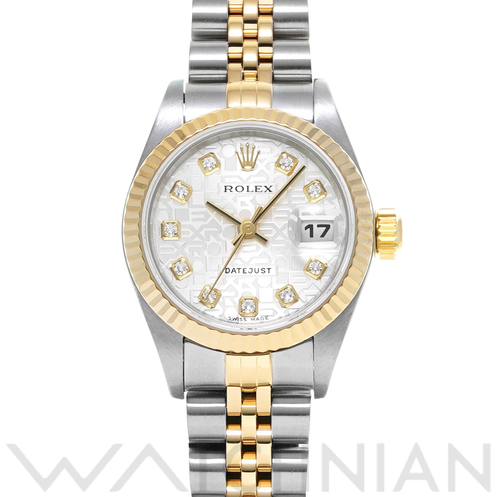 ロレックス デイトジャスト 79173G シルバーコンピュータ/ダイヤモンド レディース 時計 【中古】【wristwatch】