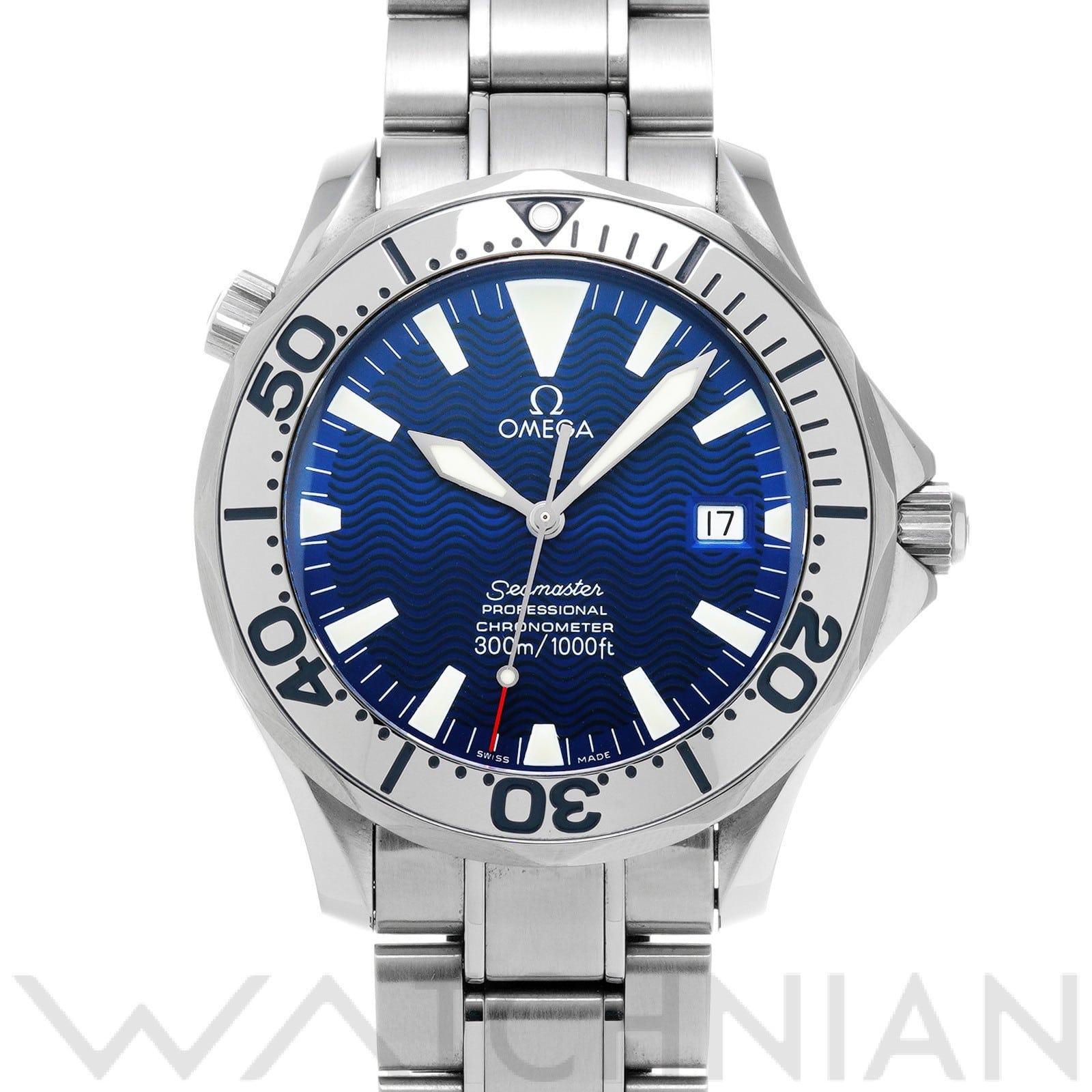 オメガ / OMEGA シーマスター プロフェッショナル 300 2255.80 ブルー メンズ 時計 【中古】【wristwatch】