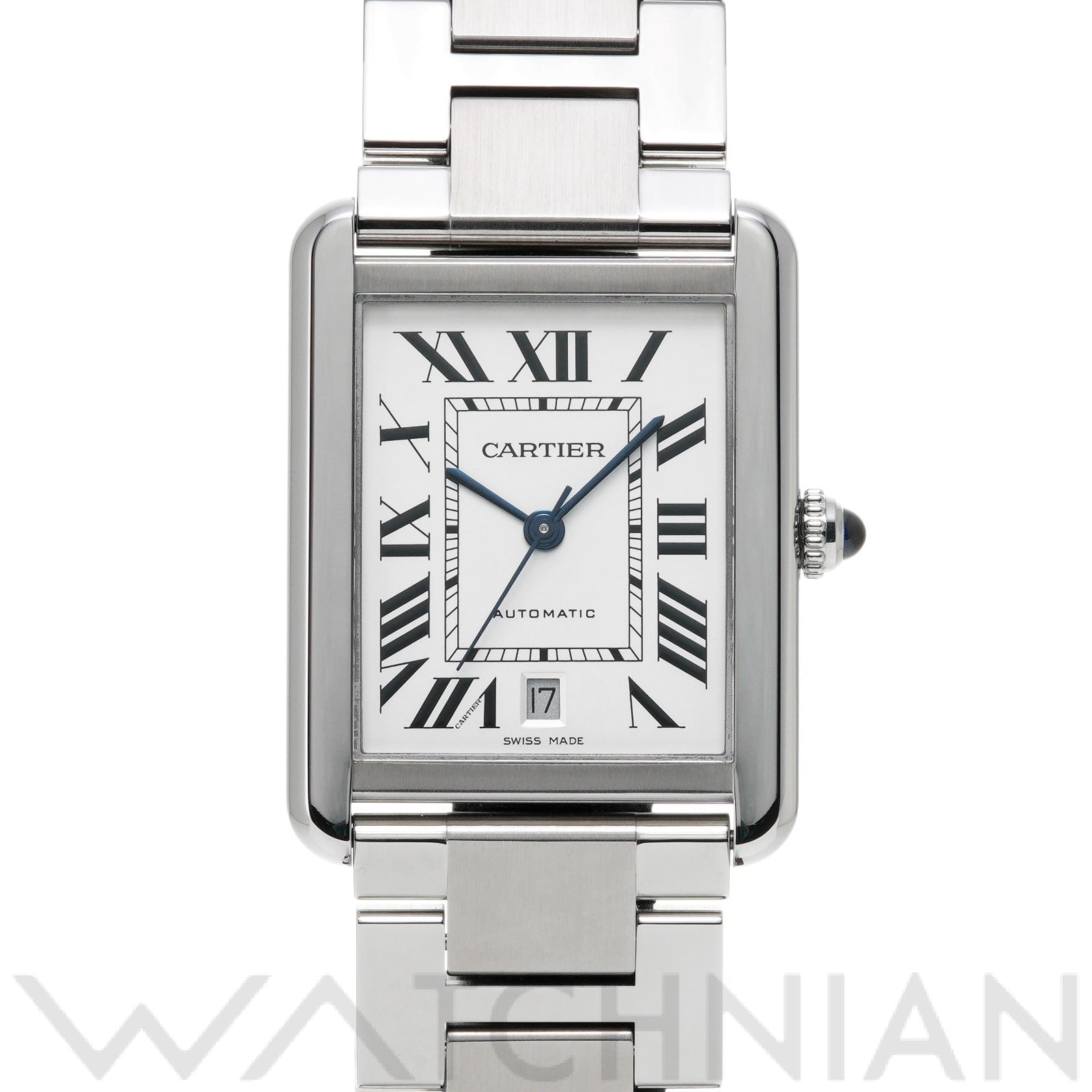 カルティエ / CARTIER タンク ソロ XL W5200028 シルバー メンズ 時計 【中古】【wristwatch】