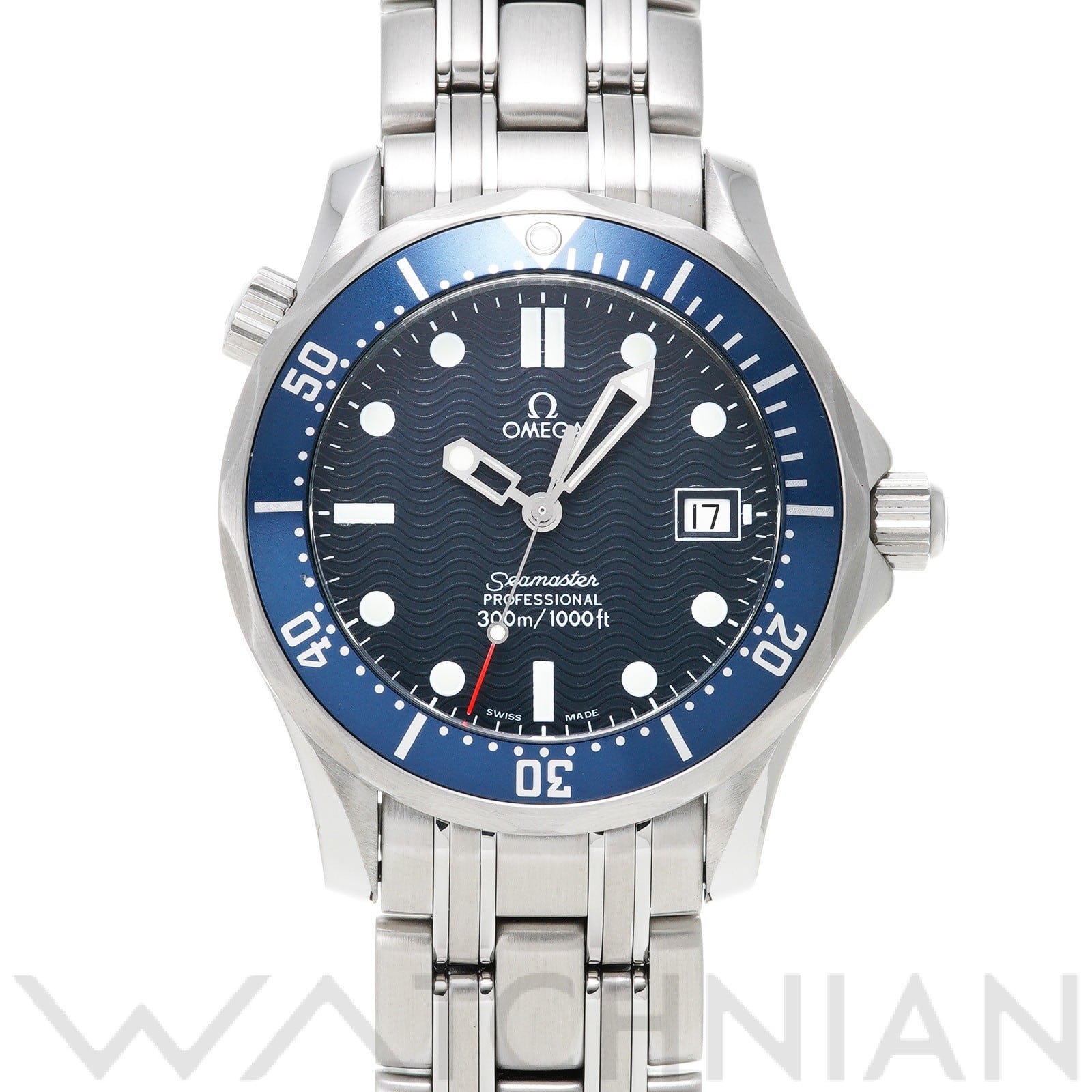 オメガ / OMEGA シーマスター プロフェッショナル 300 ミッドサイズ 2561.80 ブルー ユニセックス 時計 【中古】【wristwatch】