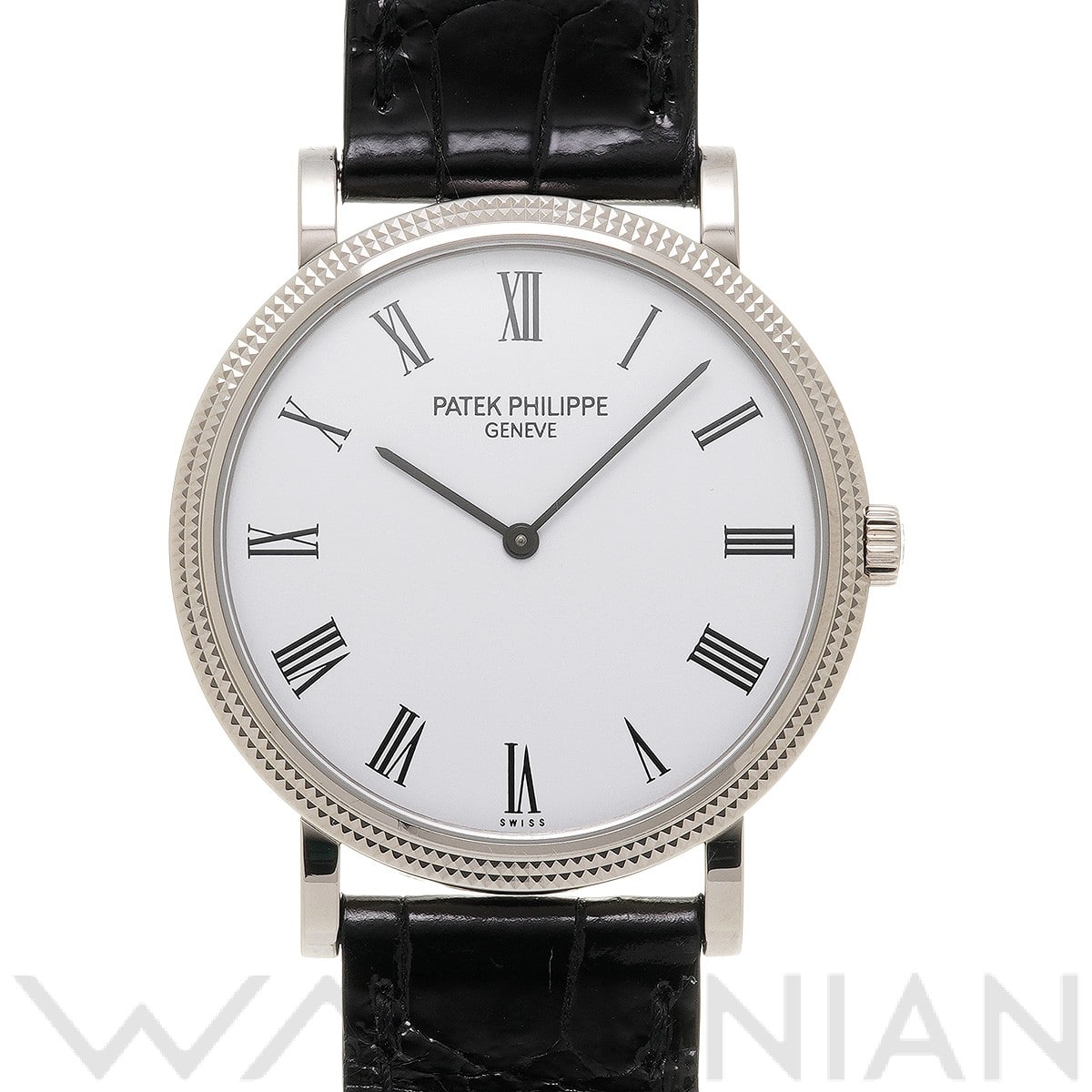パテック フィリップ / PATEK PHILIPPE カラトラバ 5120G-001 ホワイト メンズ 時計 【中古】【wristwatch】