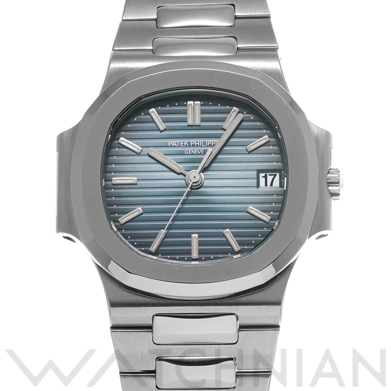 パテック フィリップ / PATEK PHILIPPE ノーチラス 3800/1A-010 ブルー メンズ 時計 【中古】【wristwatch】