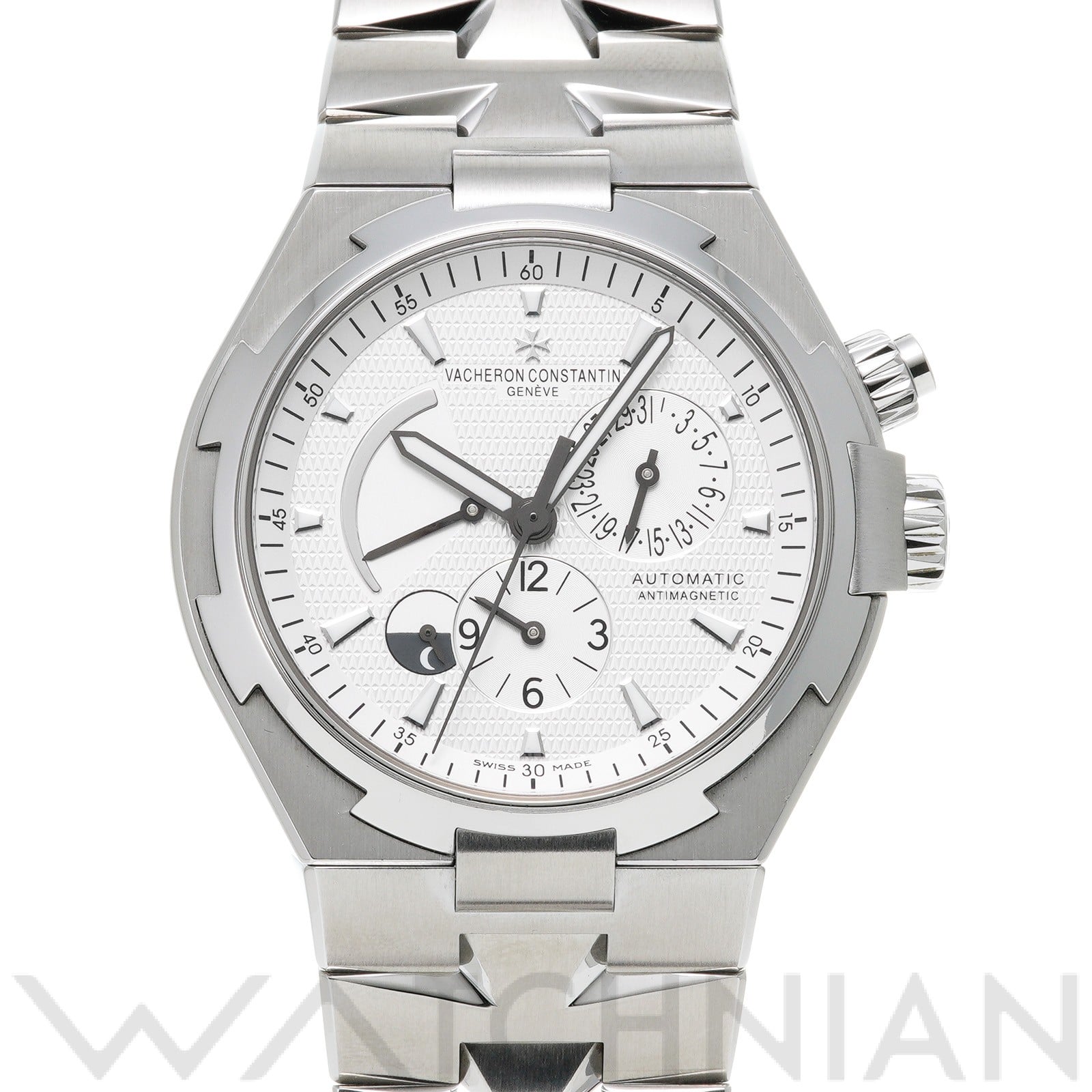 ヴァシュロン コンスタンタン / VACHERON CONSTANTIN オーバーシーズ デュアルタイム 47450/B01A-9226 シルバー メンズ 時計 【中古】【wristwatch】