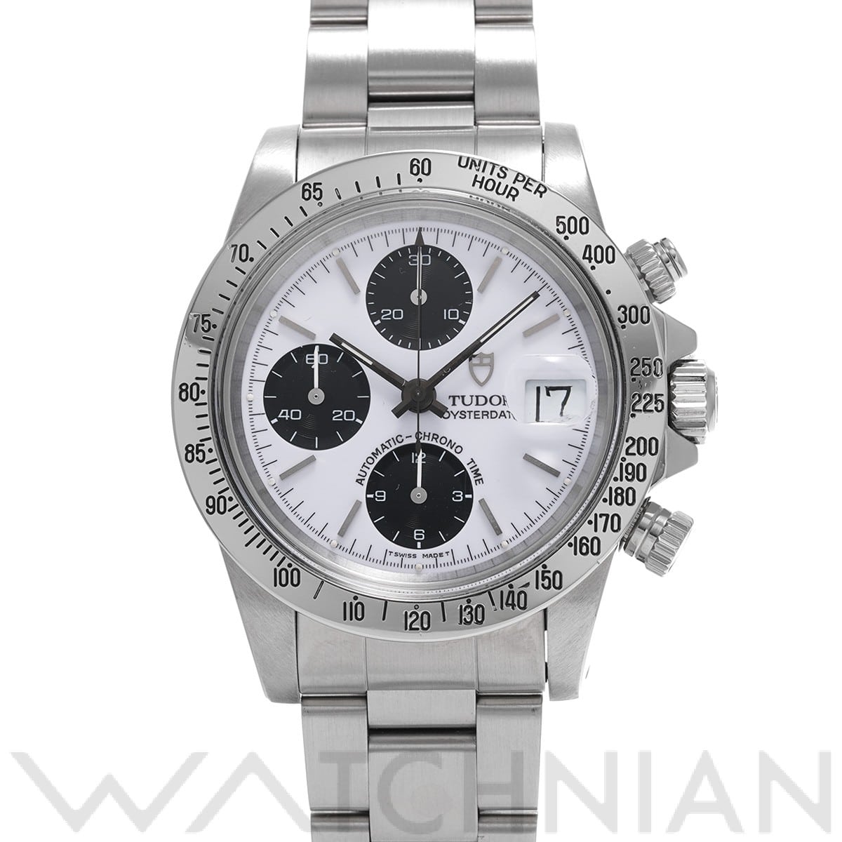 チューダー / チュードル / TUDOR クロノタイム 79180 ホワイト/ブラック メンズ 時計 【中古】【wristwatch】