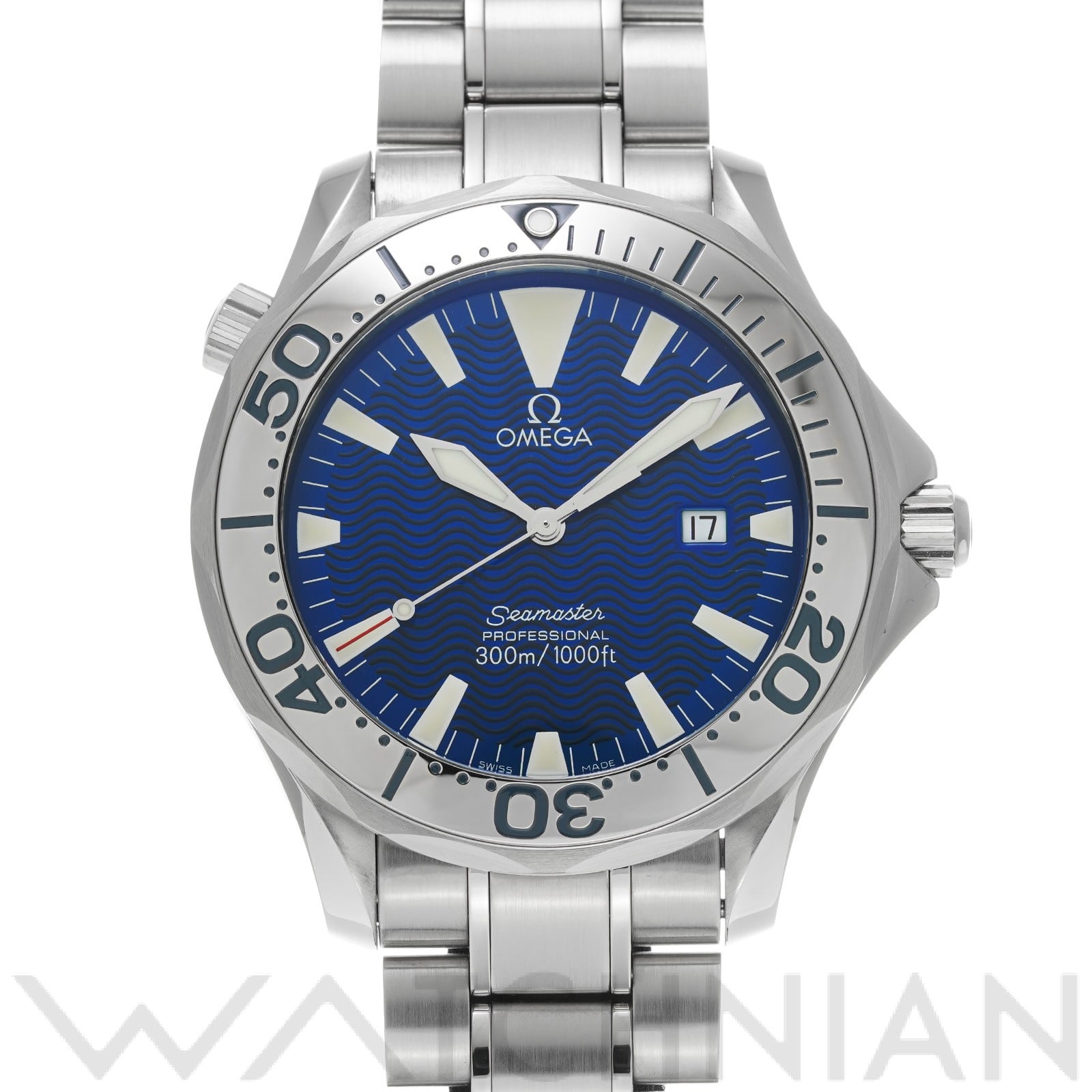 オメガ / OMEGA シーマスター プロフェッショナル 300 2265.80 ブルー メンズ 時計 【中古】【wristwatch】