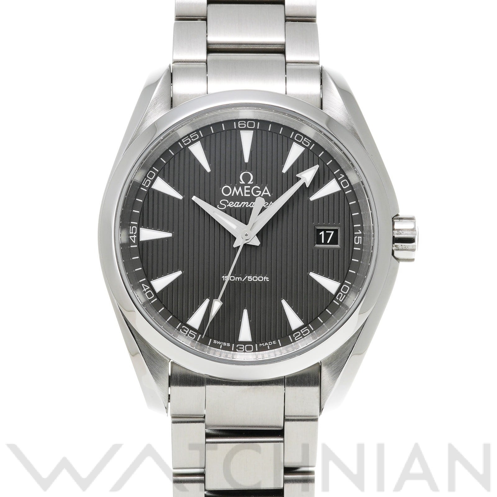 オメガ / OMEGA シーマスター アクアテラ クォーツ 231.10.39.60.06.001 グレー メンズ 時計 【中古】【wristwatch】