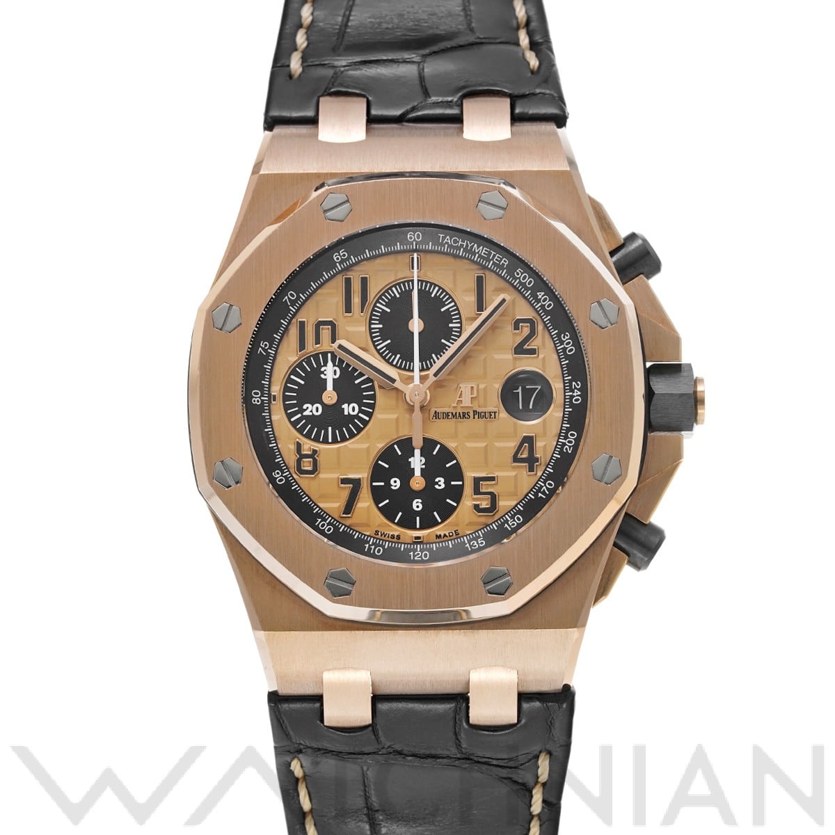 オーデマ ピゲ ロイヤルオーク オフショア クロノグラフ 26470OR.OO.A002CR.01 ピンクゴールド/ブラック メンズ 時計 【中古】【wristwatch】