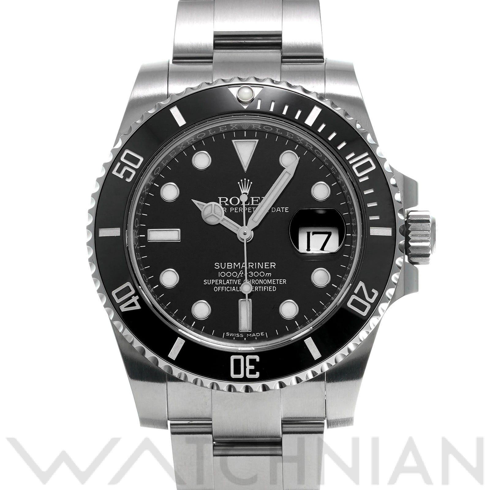 ロレックス サブマリーナ デイト 116610LN ブラック メンズ 時計 【中古】【wristwatch】