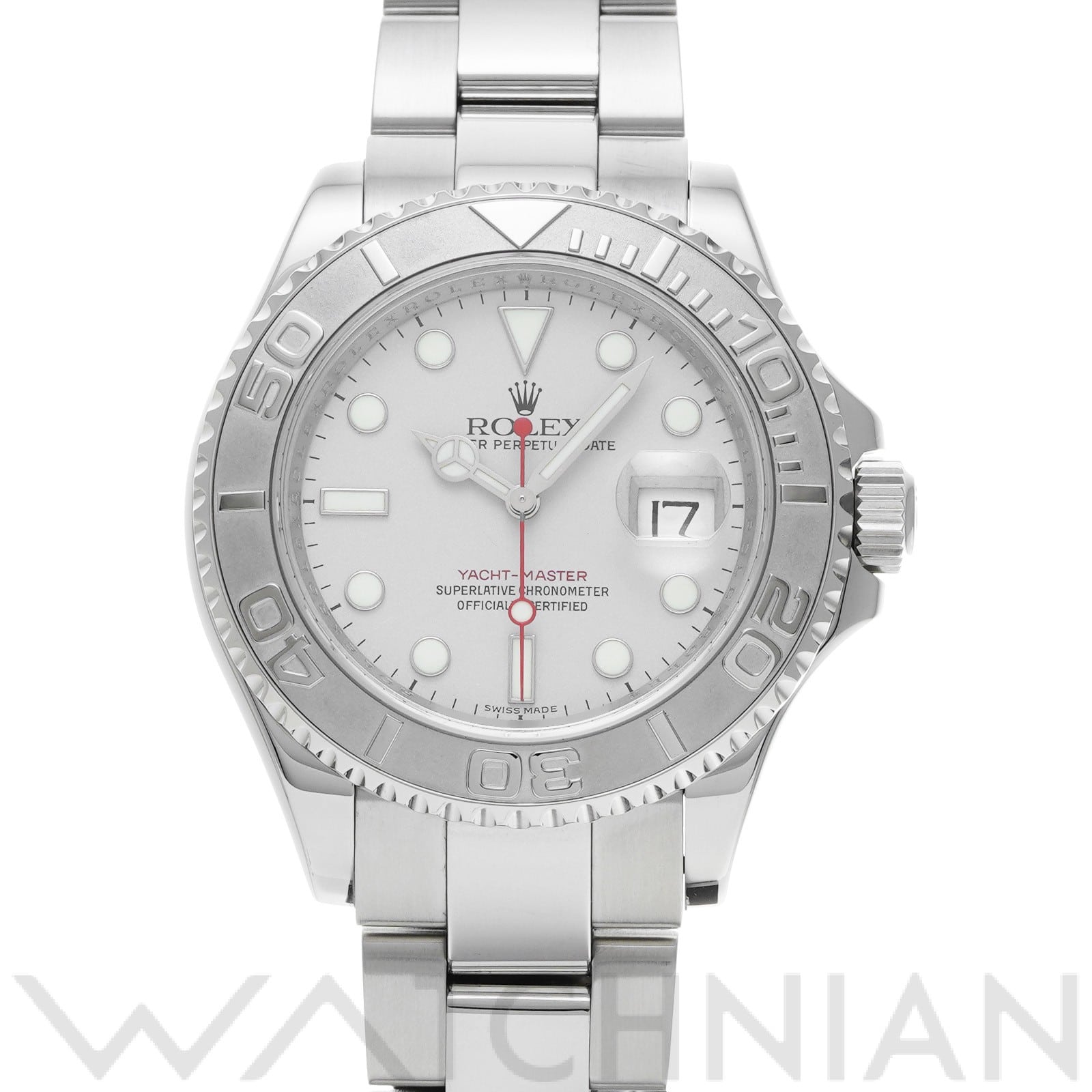 ロレックス / ROLEX ヨットマスター ロレジウム 16622 グレー メンズ 時計 【中古】【wristwatch】