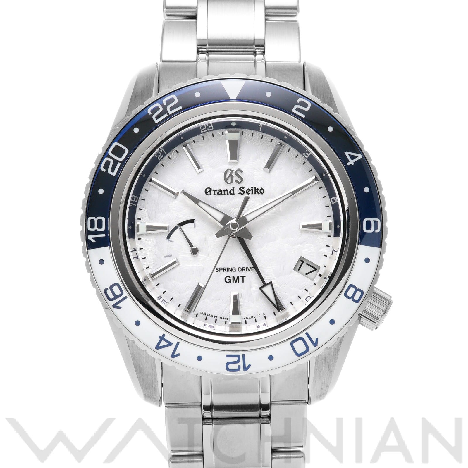 グランドセイコー / Grand Seiko スポーツコレクション スプリングドライブ GMT 20th SBGE275 シルバー メンズ 時計 【中古】【wristwatch】