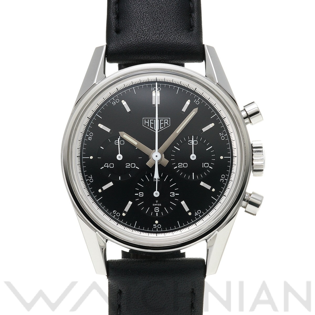 カレラ クラシック リ・エディション CS3111.BC0725 ブラック タグ ホイヤー TAG HEUER メンズ 【中古】