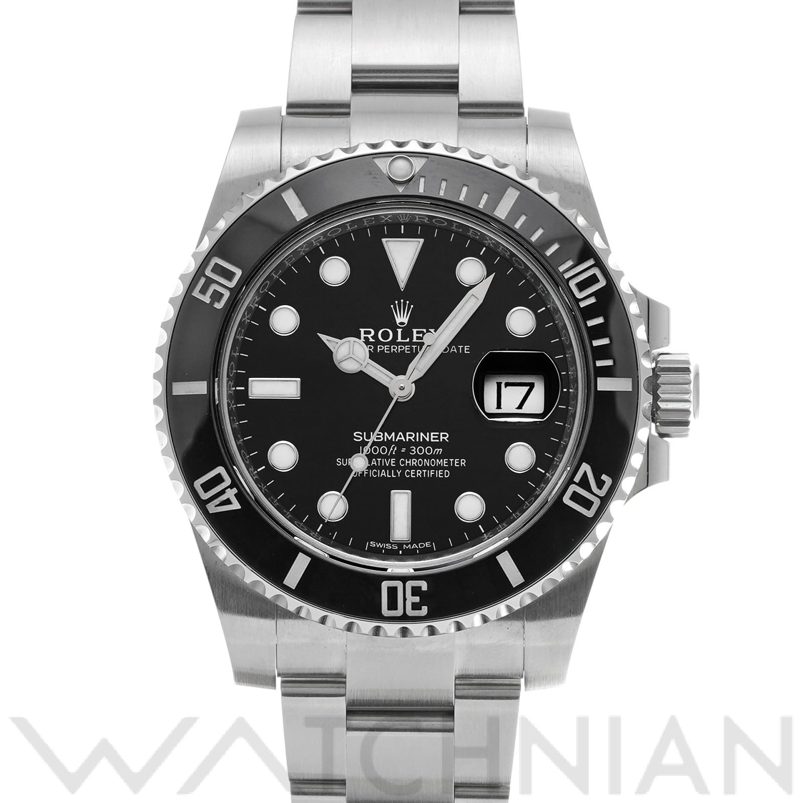 ロレックス サブマリーナ デイト 116610LN ブラック メンズ 時計 【中古】【wristwatch】