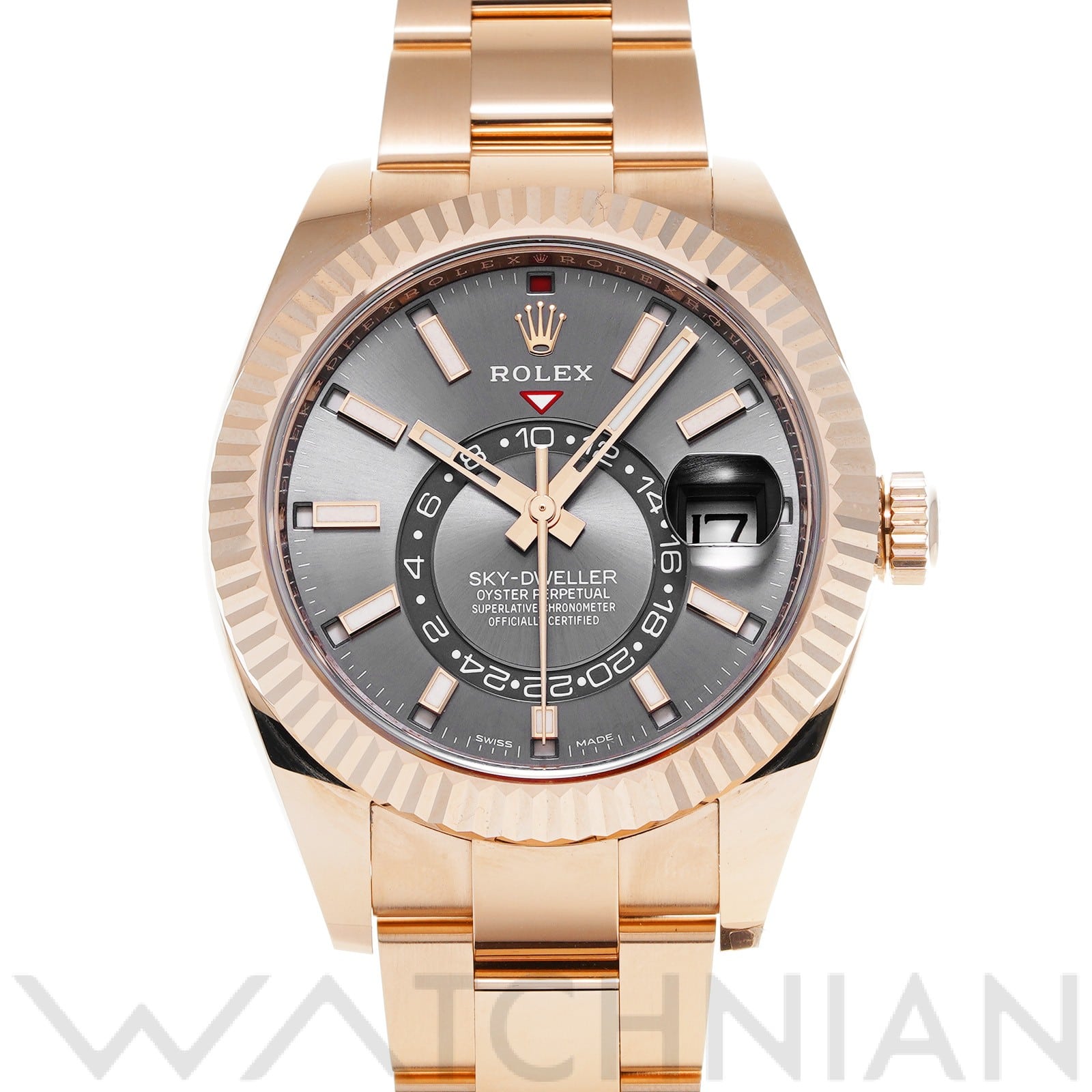 スカイドゥエラー 326935 ランダムシリアル スレート ロレックス ROLEX メンズ 【中古】