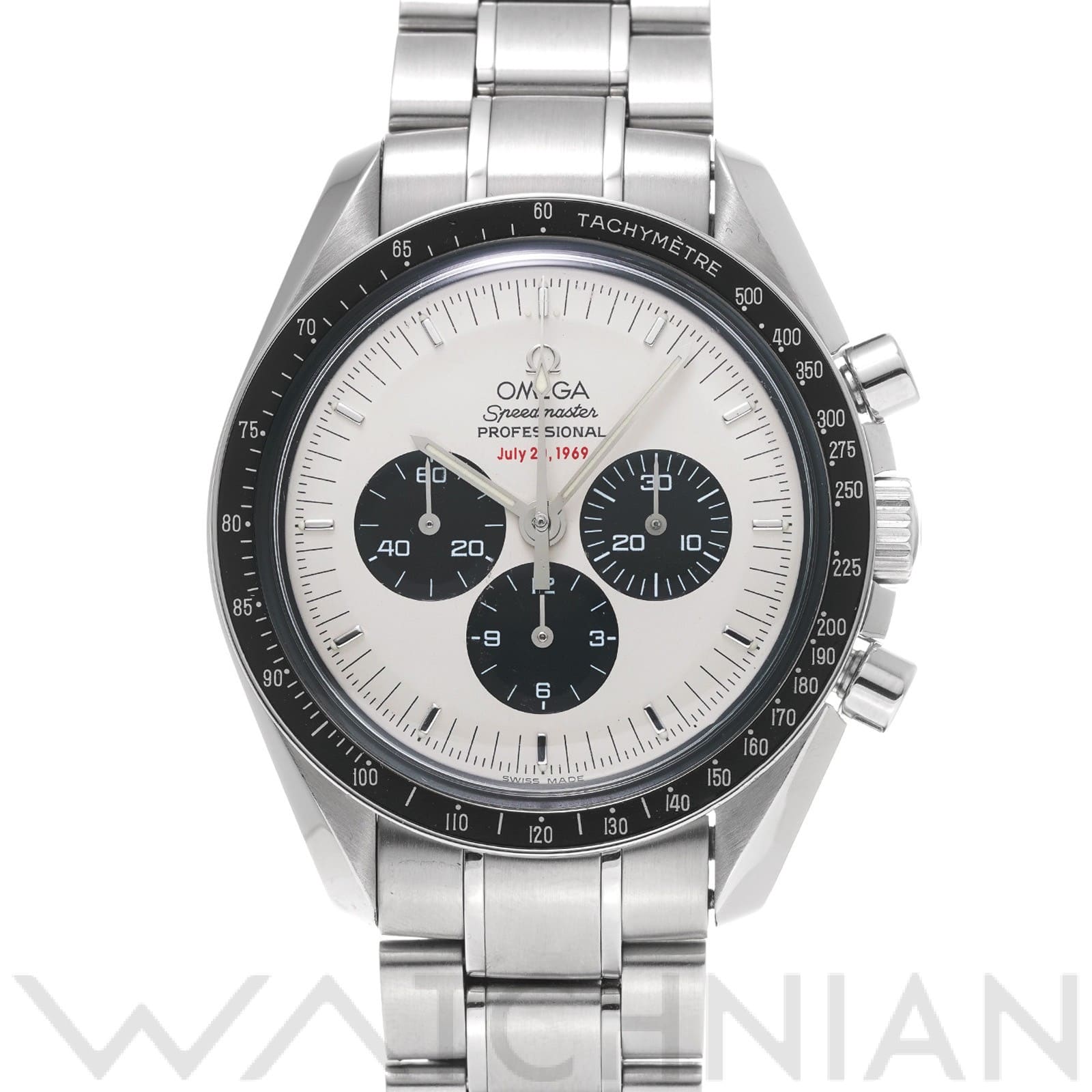 オメガ / OMEGA スピードマスター プロフェッショナル ムーンウォッチ アポロ11号 35th 3569.31 ホワイト/ブラック メンズ 時計 【中古】【wristwatch】