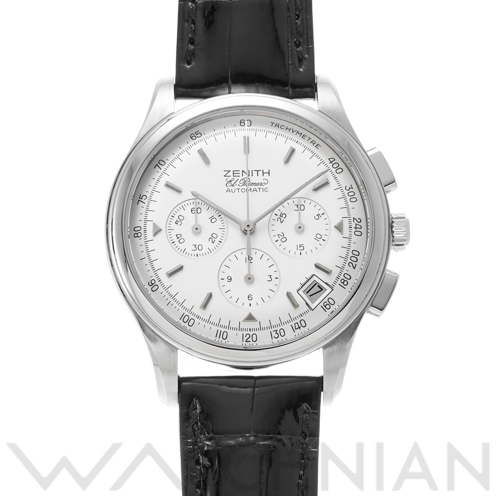 ゼニス クラス エル・プリメロ 01.0500.400/01 シルバー メンズ 時計 【中古】【wristwatch】