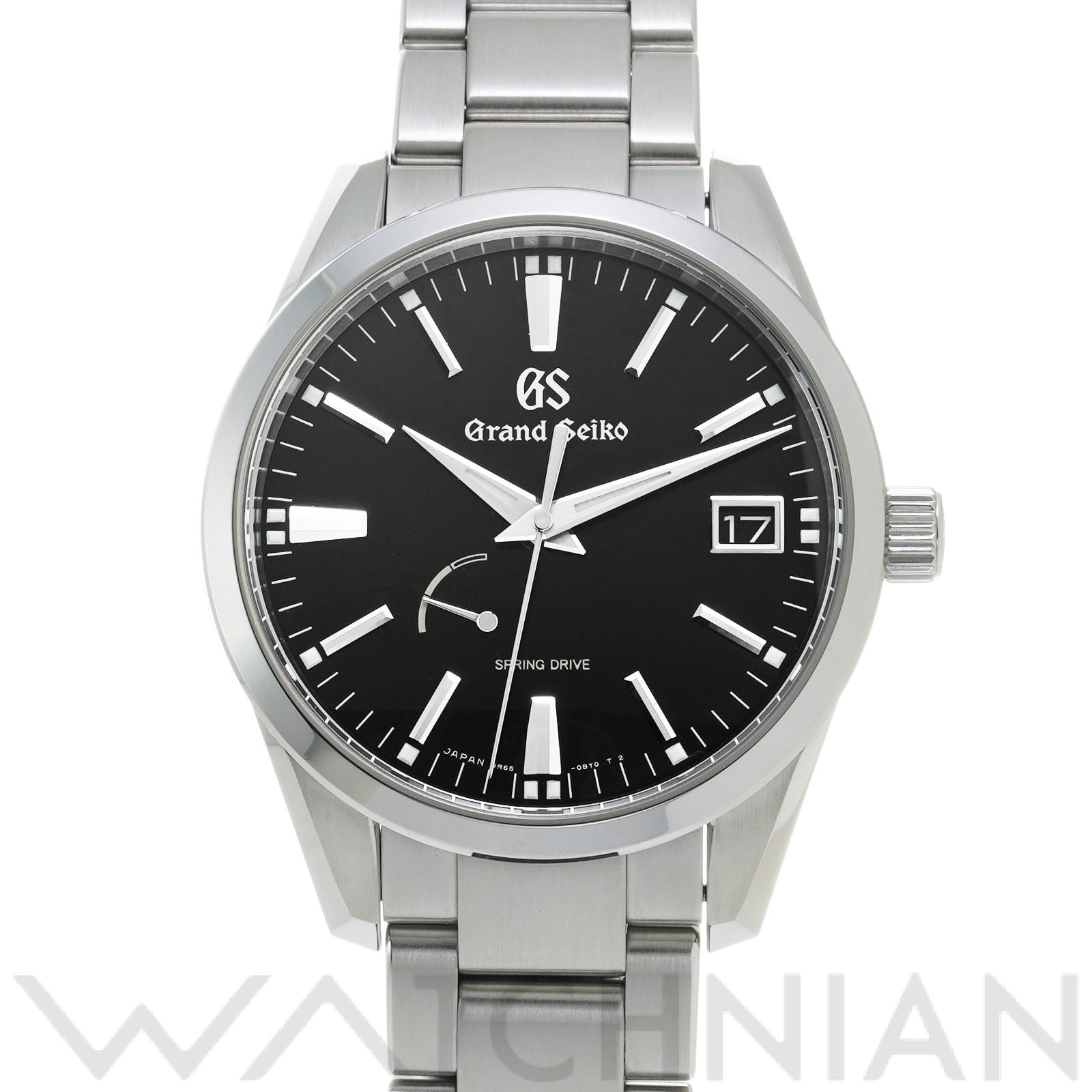 グランドセイコー / Grand Seiko ヘリテージコレクション スプリングドライブ SBGA301 ブラック メンズ 時計 【中古】【wristwatch】
