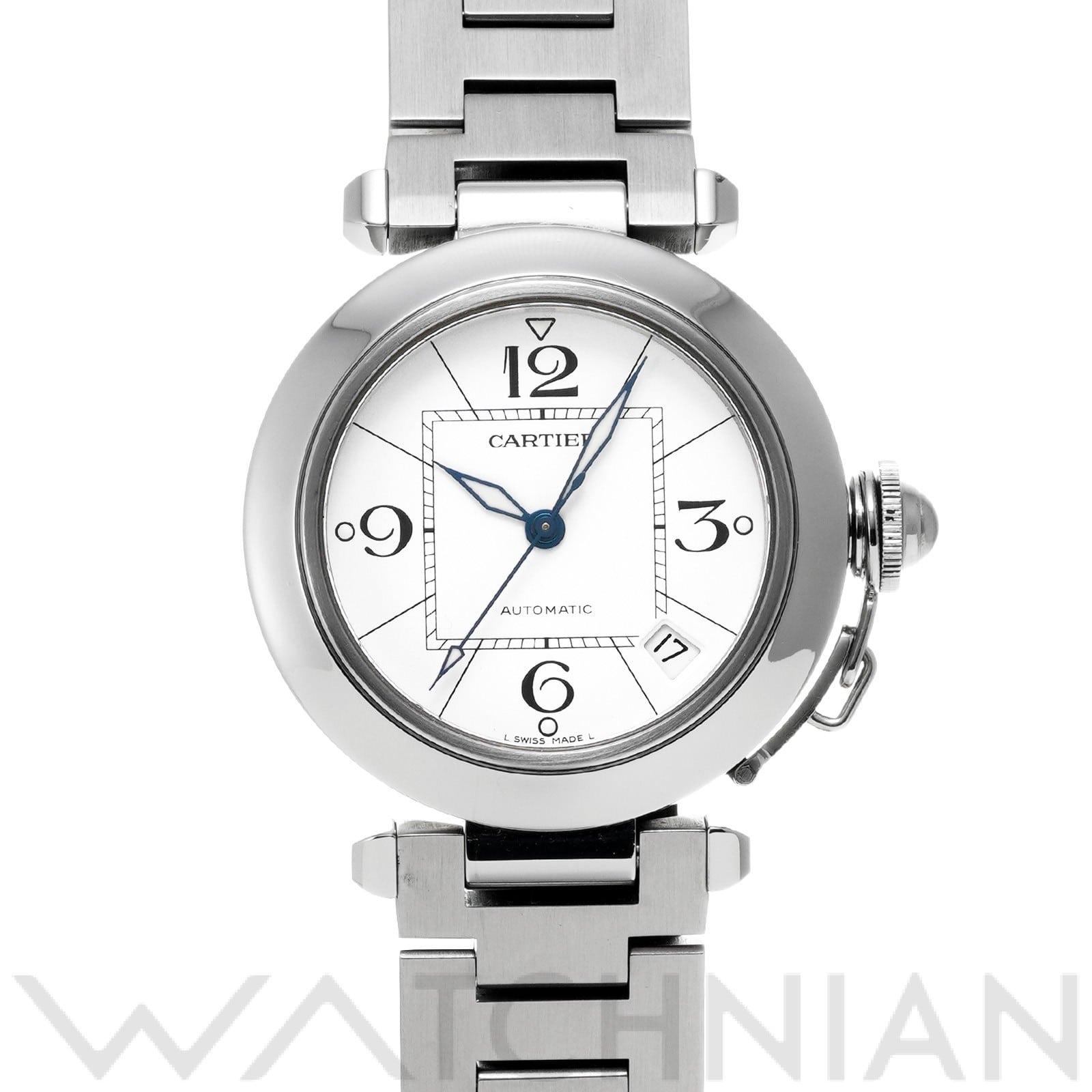 カルティエ / CARTIER パシャC W31074M7 ホワイト ユニセックス 時計 【中古】【wristwatch】