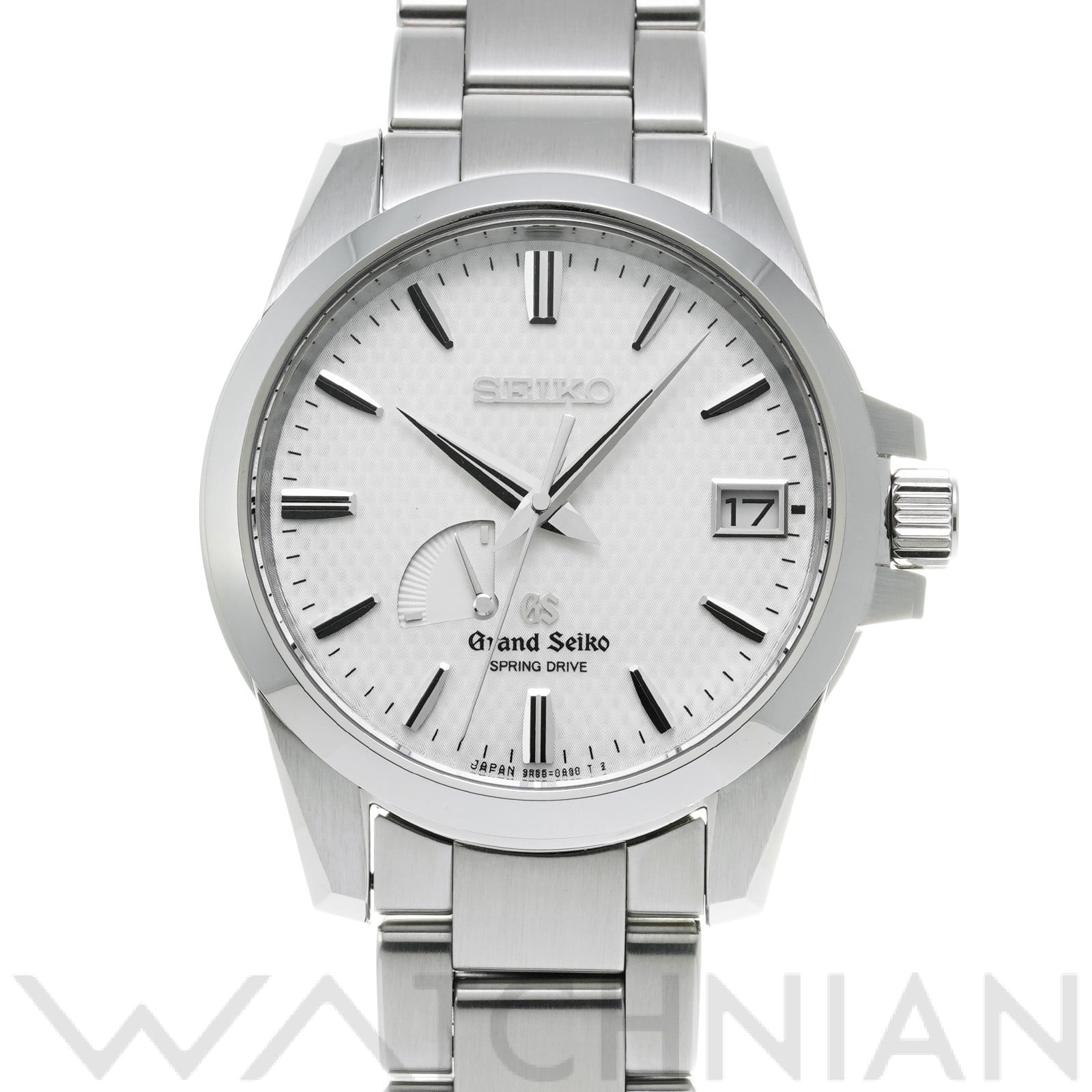 グランドセイコー / Grand Seiko ヘリテージコレクション スプリングドライブ SBGA025 ホワイト メンズ 時計 【中古】【wristwatch】