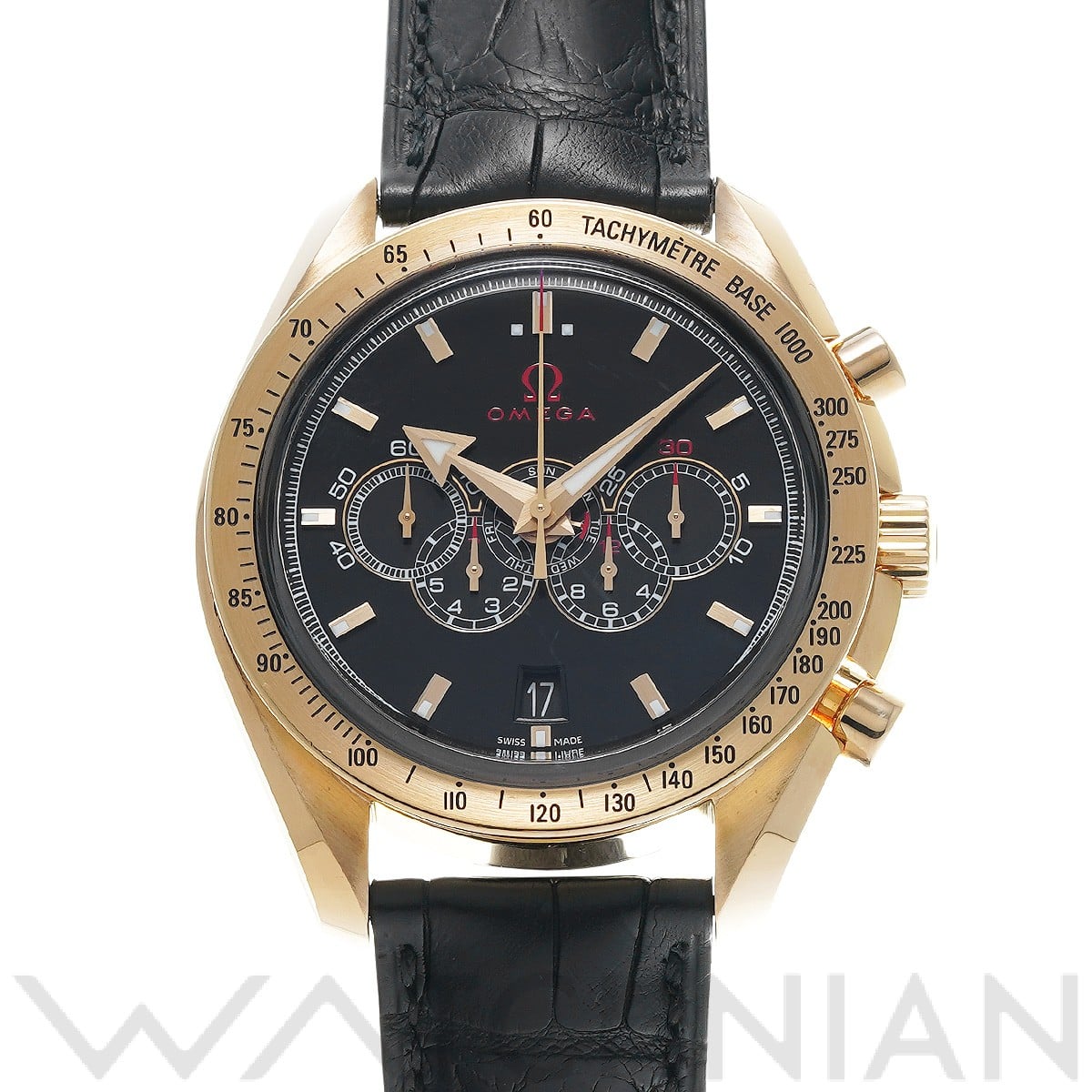 スピードマスター オリンピックコレクション 321.53.44.52.01.002 ブラック オメガ OMEGA メンズ 【中古】