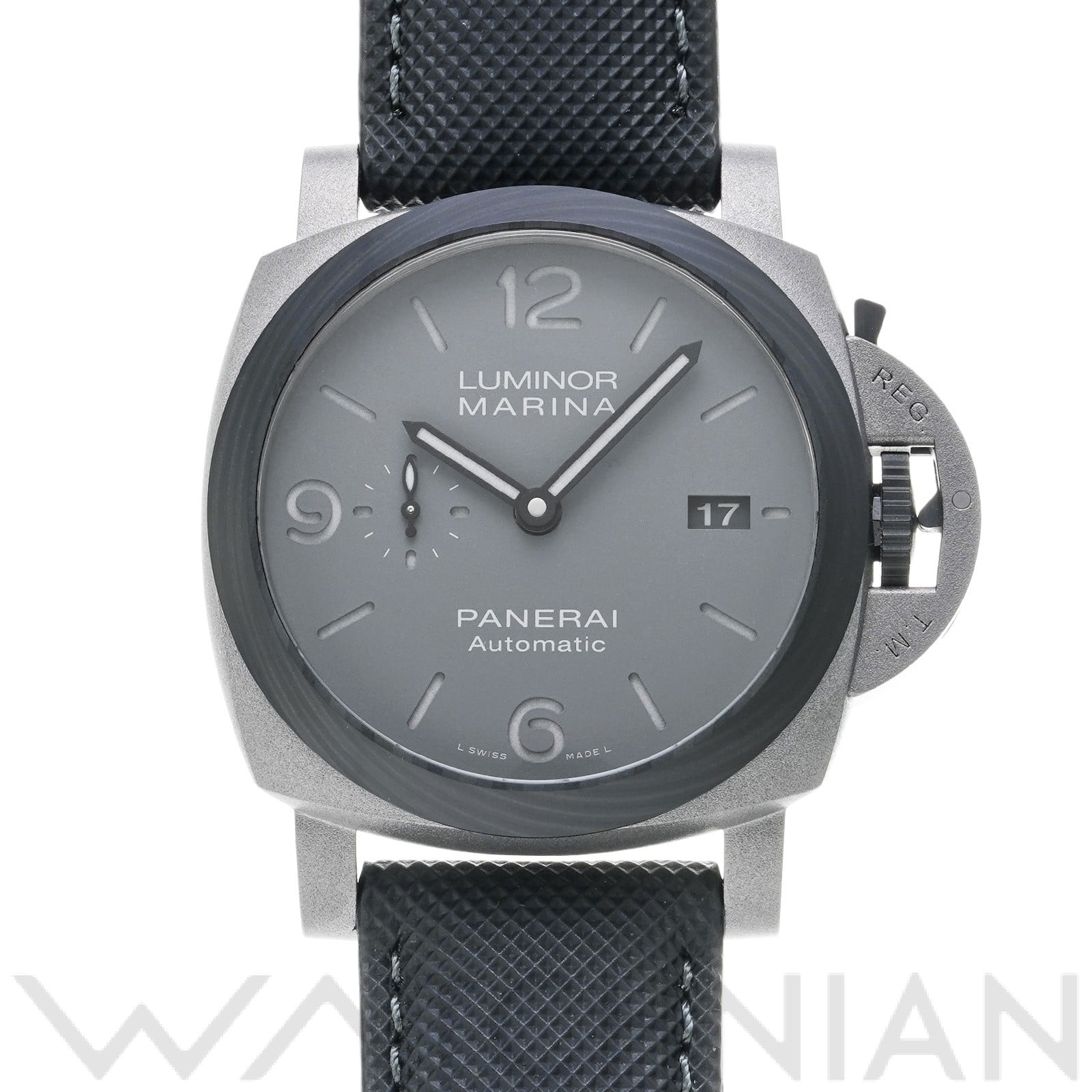 ルミノールマリーナ トゥットグリージョ PAM01662 X番(2021年製造) アンスラサイト パネライ PANERAI メンズ 【中古】