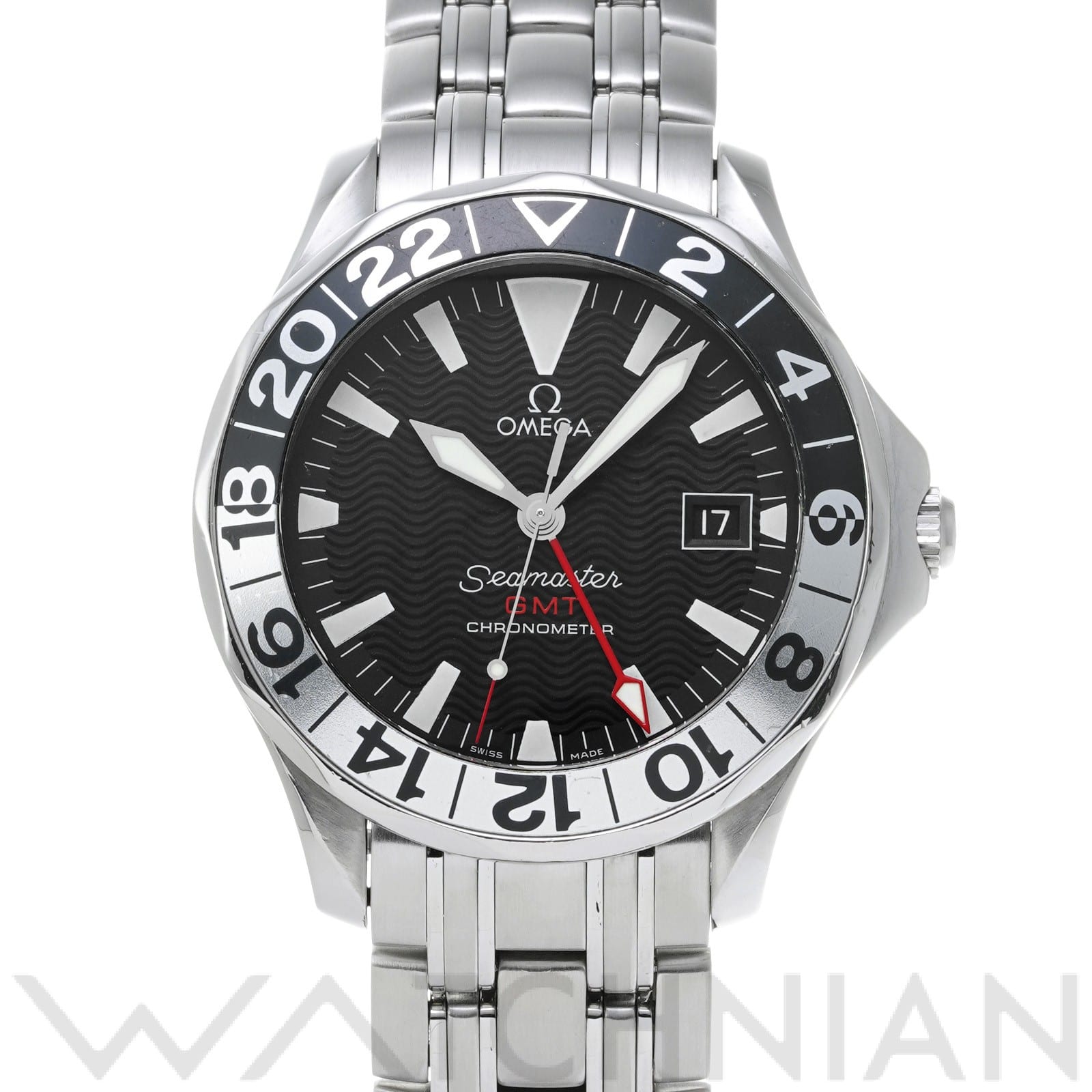 オメガ / OMEGA シーマスター 300 GMT 50th 2534.50 ブラック メンズ 時計 【中古】【wristwatch】