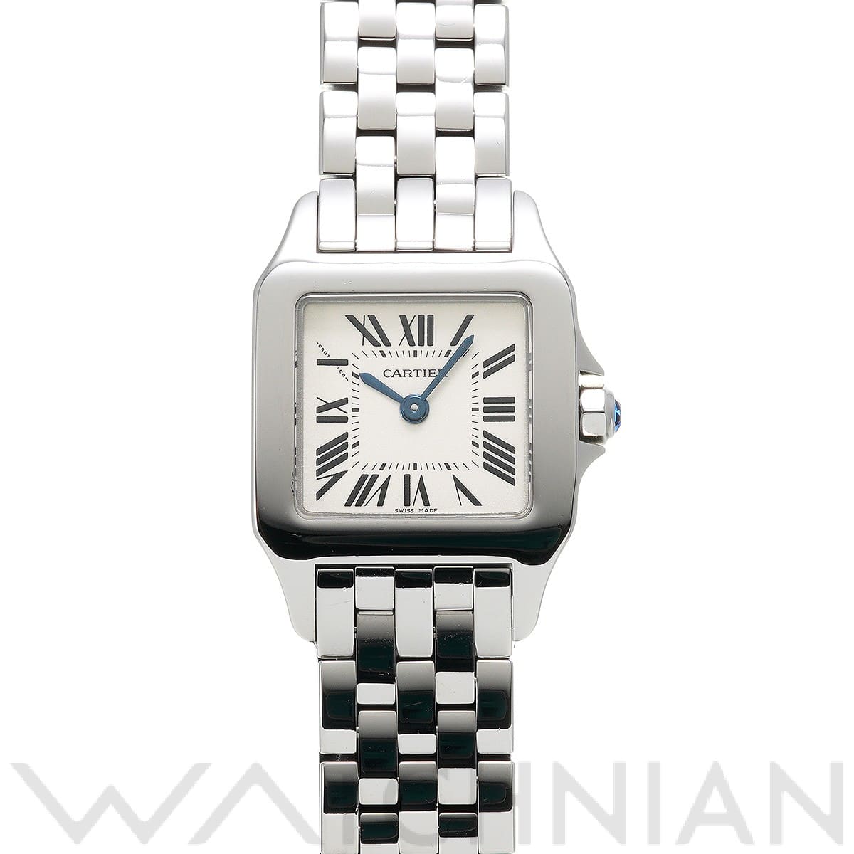 カルティエ / CARTIER サントス ドゥモワゼル SM W25064Z5 シルバー レディース 時計 【中古】【wristwatch】