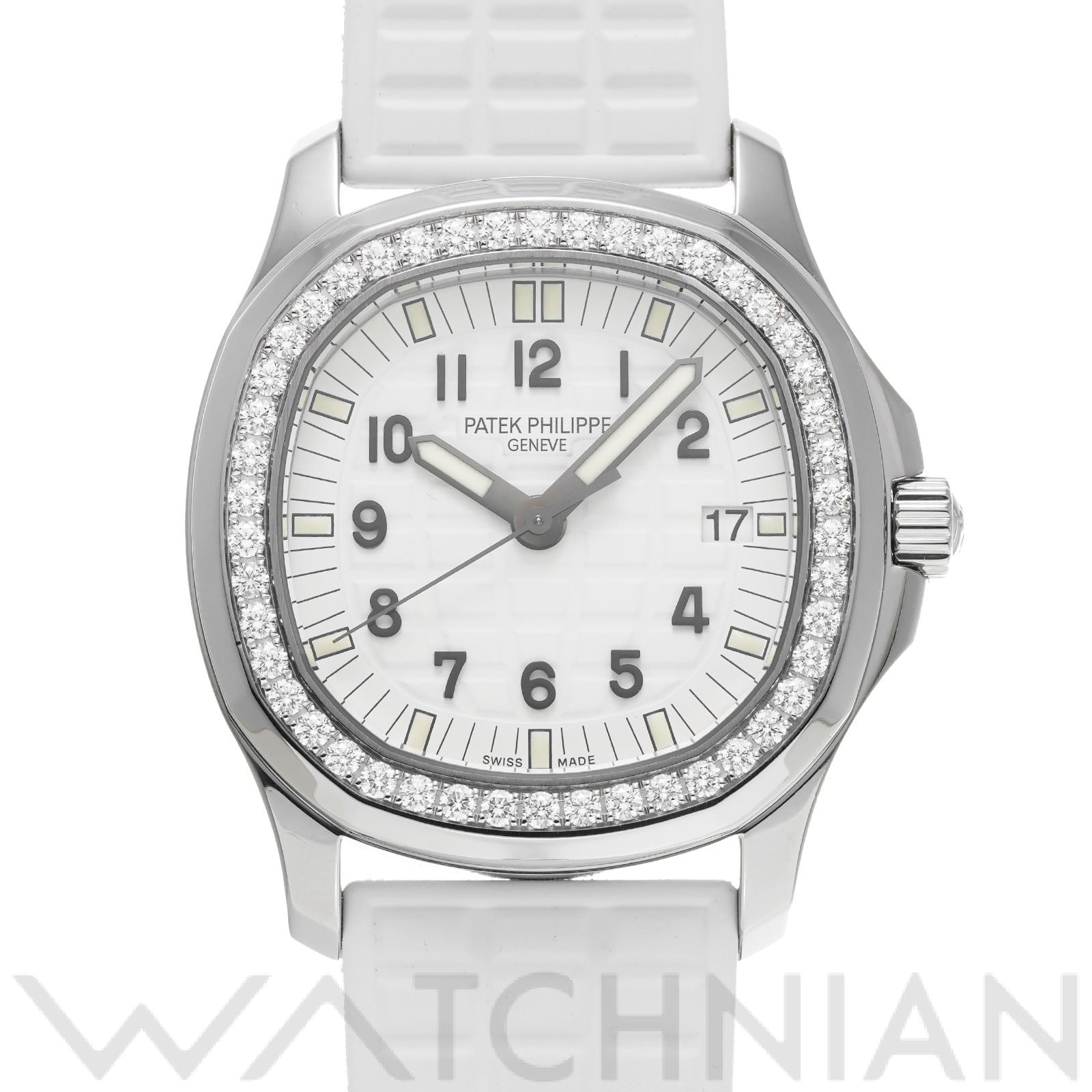 パテック フィリップ / PATEK PHILIPPE アクアノート ルーチェ 5067A-011 ホワイト レディース 時計 【中古】【wristwatch】