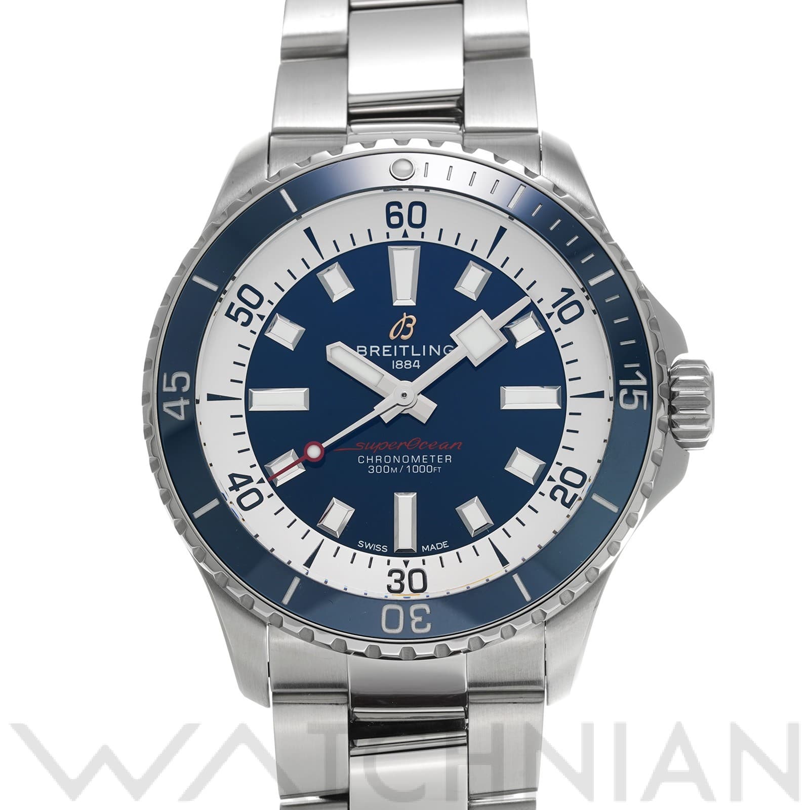 ブライトリング / BREITLING スーパーオーシャン オートマチック 42 A17375E71C1A1 ブルー メンズ 時計 【中古】【wristwatch】