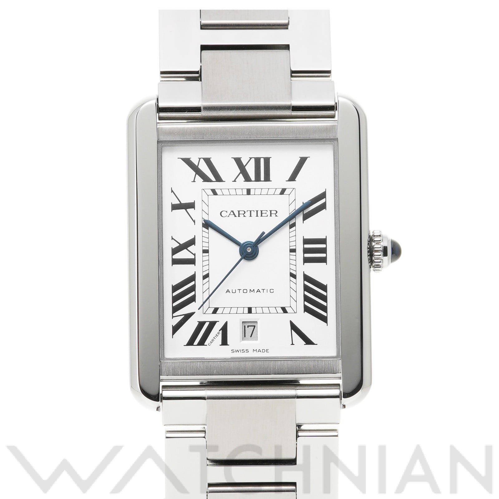 カルティエ / CARTIER タンク ソロ XL W5200028 シルバー メンズ 時計 【中古】【wristwatch】