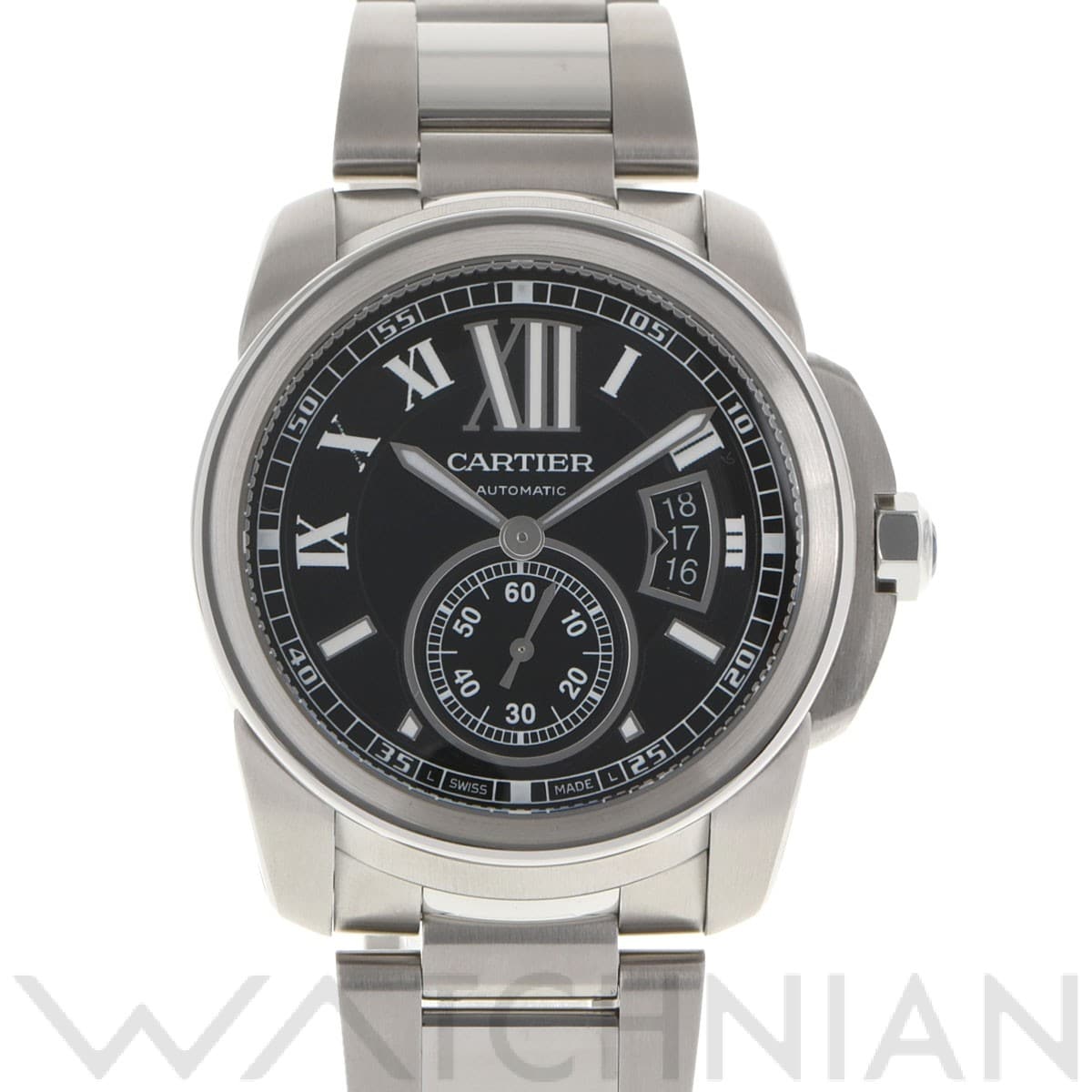 カルティエ / CARTIER カリブル ドゥ カルティエ W7100016 ブラック メンズ 時計 【中古】【wristwatch】