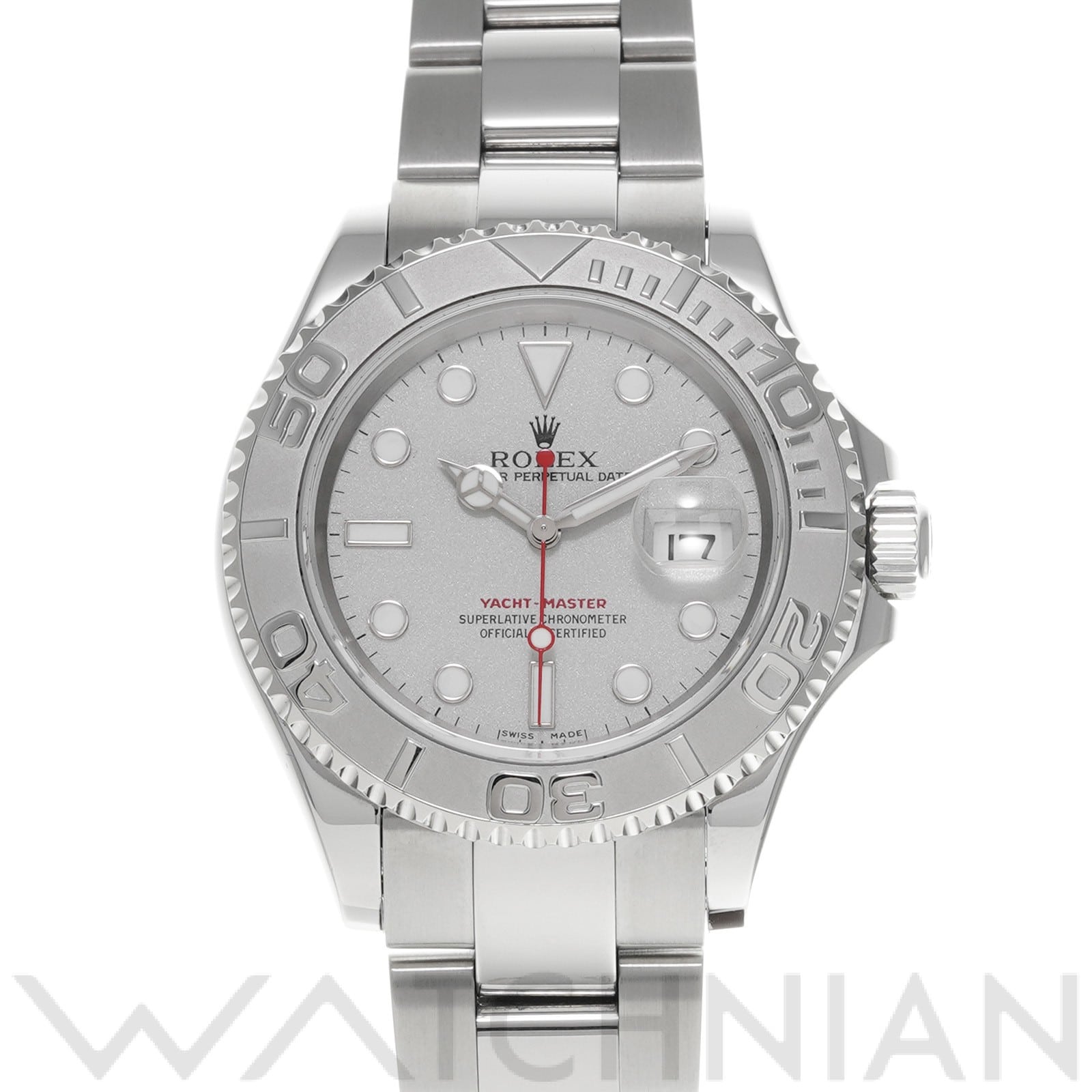 ロレックス / ROLEX ヨットマスター ロレジウム 16622 グレー メンズ 時計 【中古】【wristwatch】