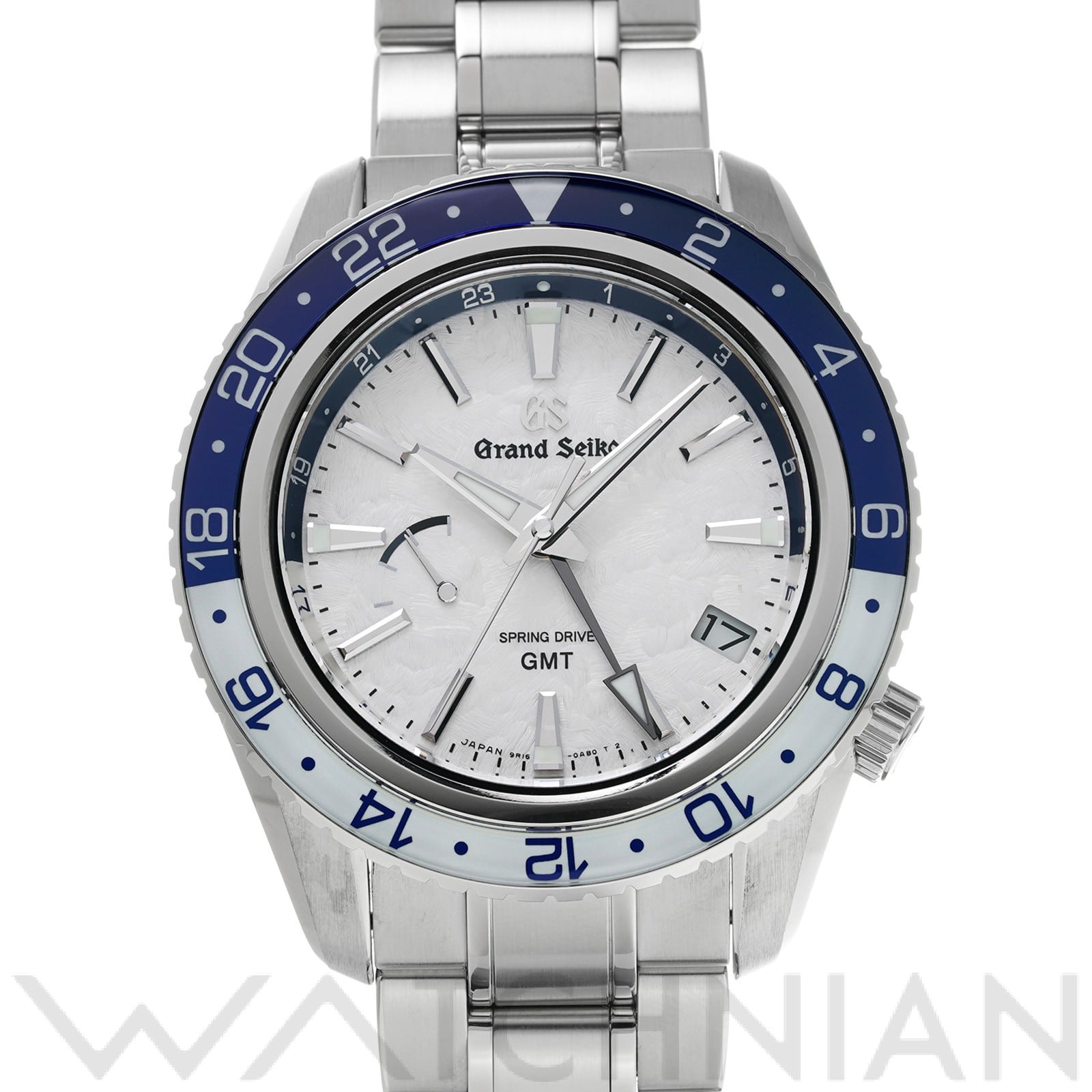 グランドセイコー / Grand Seiko スポーツコレクション スプリングドライブ GMT 20th SBGE275 ホワイト メンズ 時計 【中古】【wristwatch】