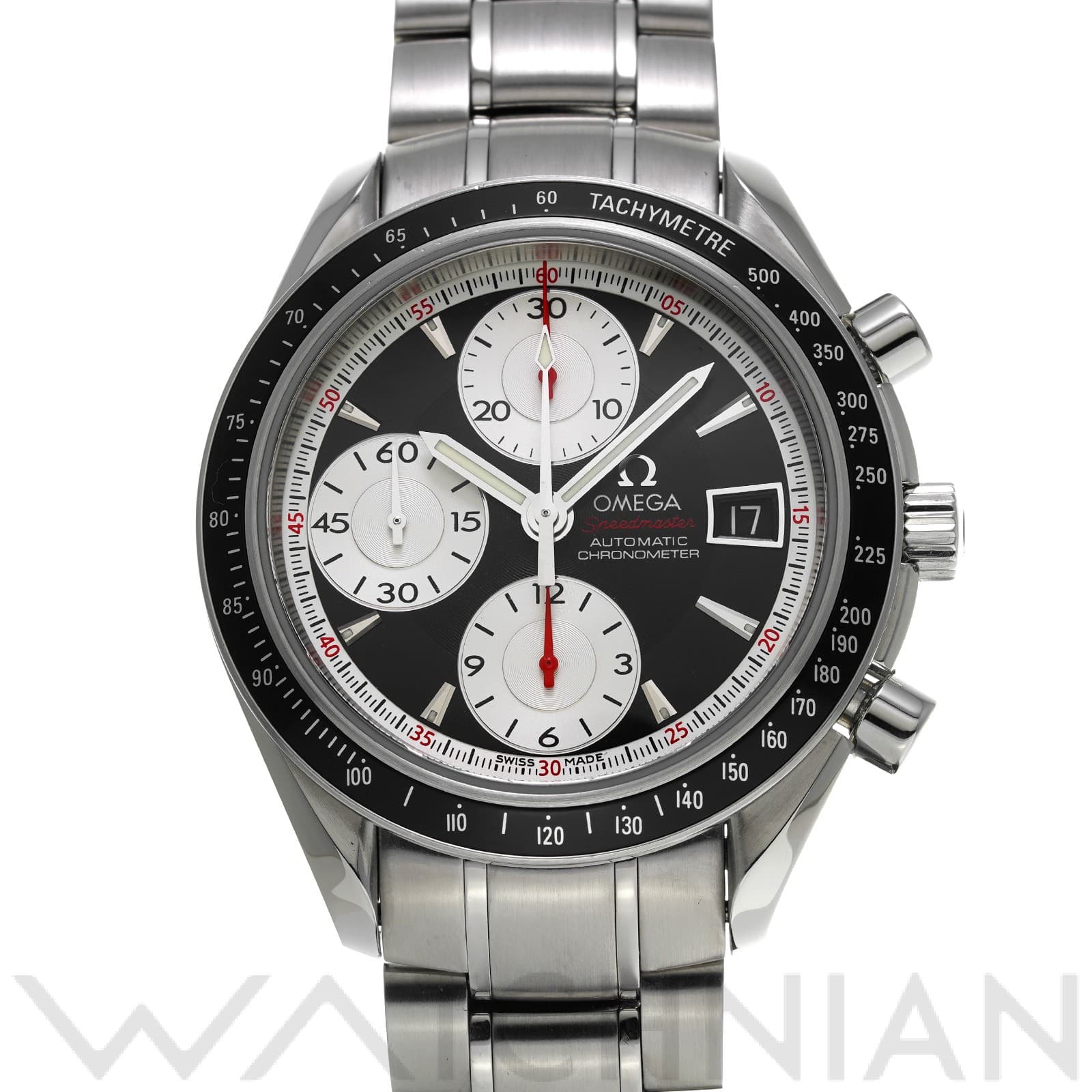 オメガ / OMEGA スピードマスター デイト 3210.51 ブラック/シルバー メンズ 時計 【中古】【wristwatch】
