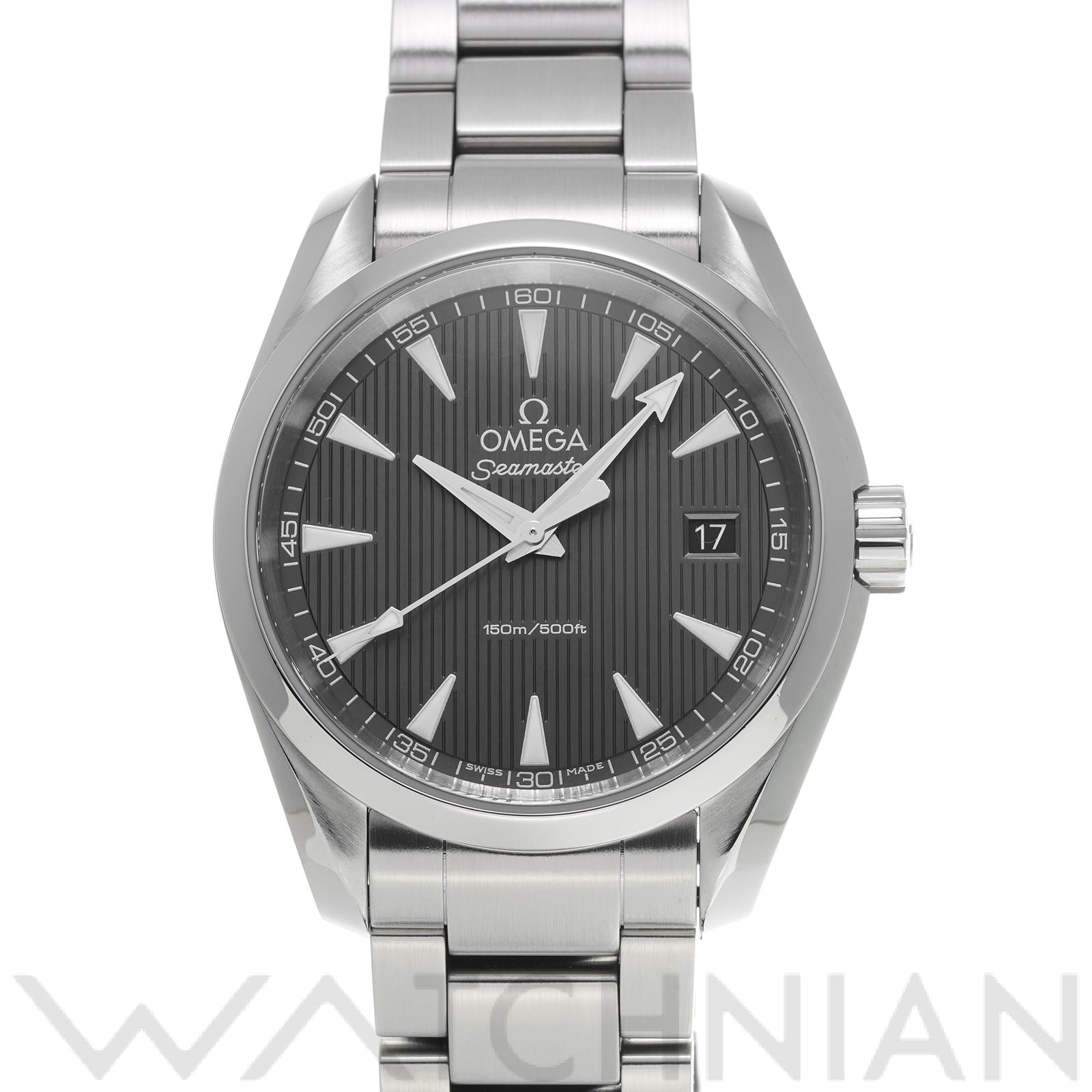 オメガ / OMEGA シーマスター アクアテラ クォーツ 231.10.39.60.06.001 グレー メンズ 時計 【中古】【wristwatch】