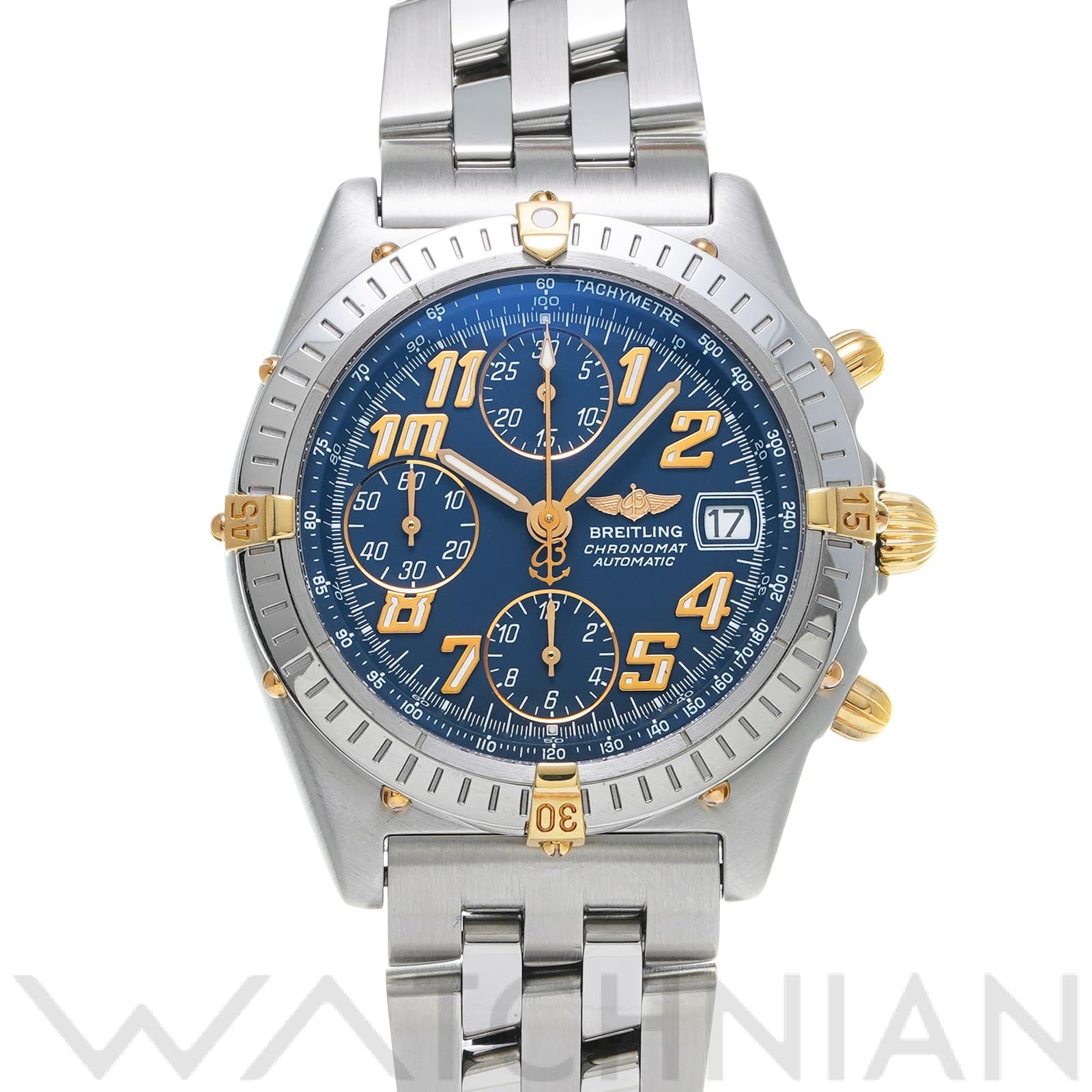 ブライトリング / BREITLING クロノマット ビコロ B13050 ブルー/ゴールド メンズ 時計 【中古】【wristwatch】:  ブランド時計｜WATCHNIAN(ウォッチニアン)公式通販/旧一風騎士