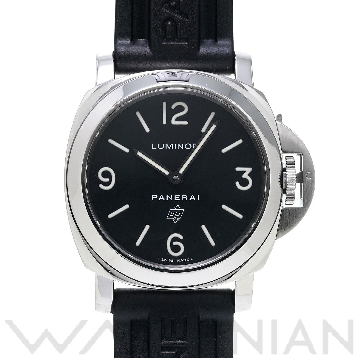 ルミノール ベース ロゴ PAM00000 R番(2015年製造) ブラック パネライ OFFICINE PANERAI メンズ 【中古】