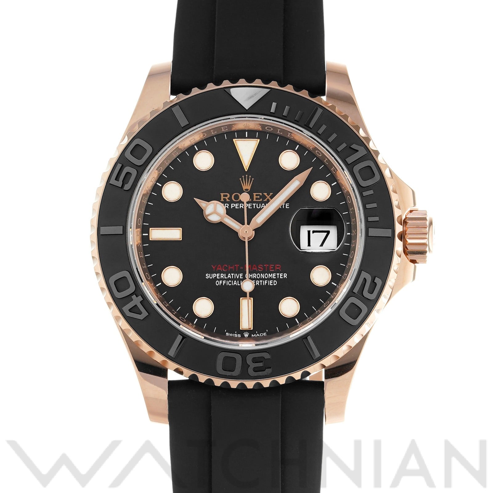ヨットマスター 40 126655 ランダムシリアル インテンスブラック ロレックス ROLEX メンズ 【中古】