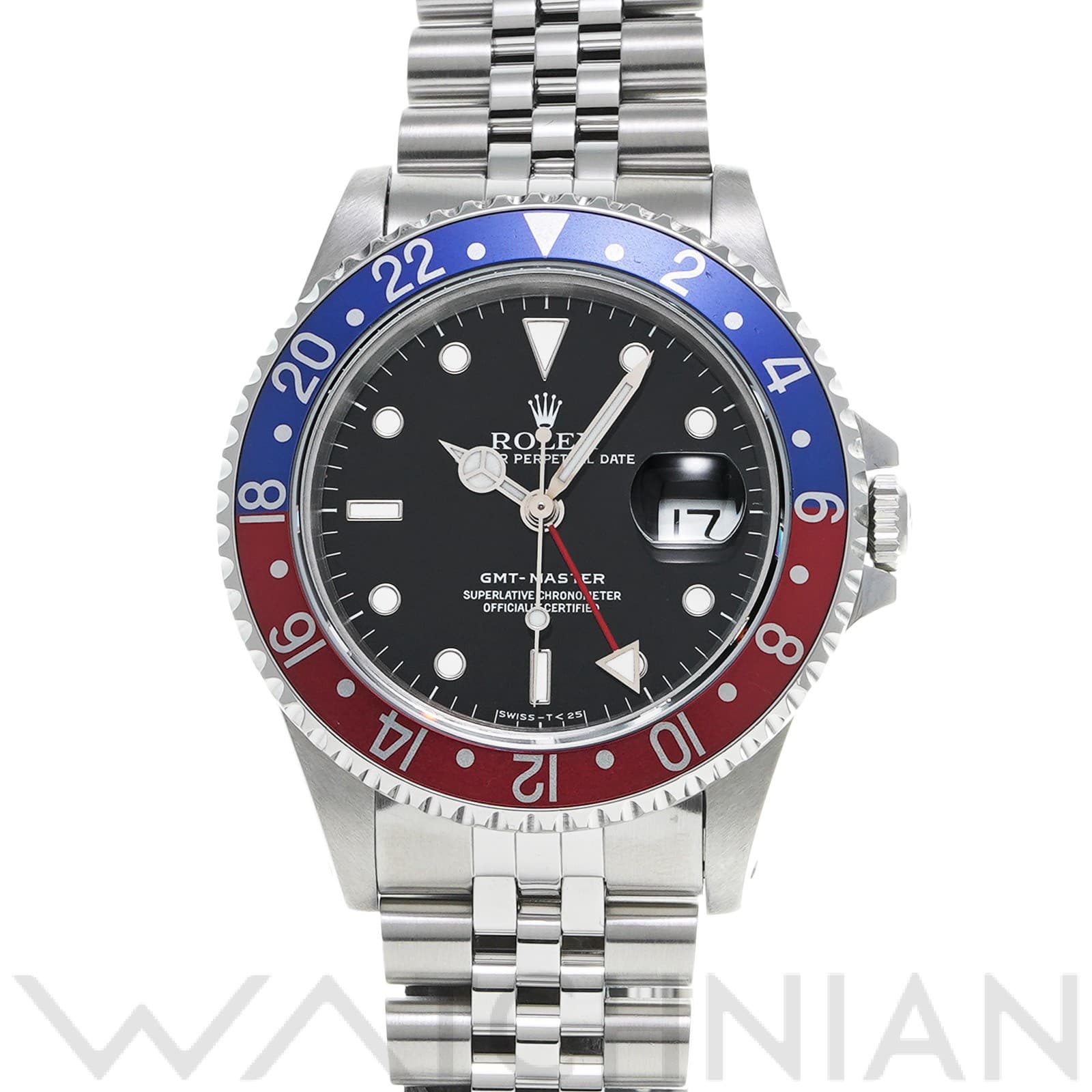 ロレックス GMTマスター 16700 ブラック メンズ 時計 【中古】【wristwatch】