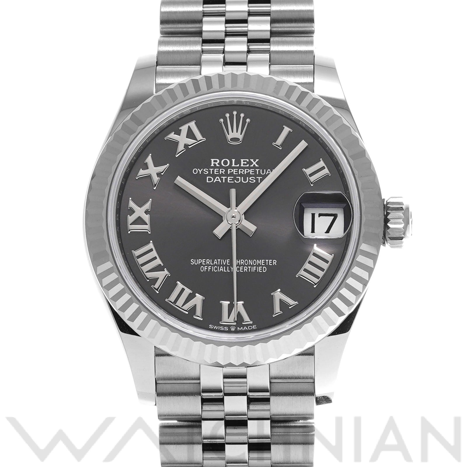 デイトジャスト 31 278274 ランダムシリアル ダークグレー ロレックス ROLEX ユニセックス 【中古】