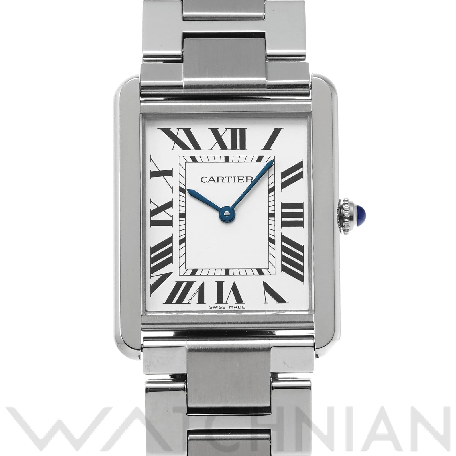 カルティエ / CARTIER タンク ソロ LM W5200014 シルバー メンズ 時計 【中古】【wristwatch】
