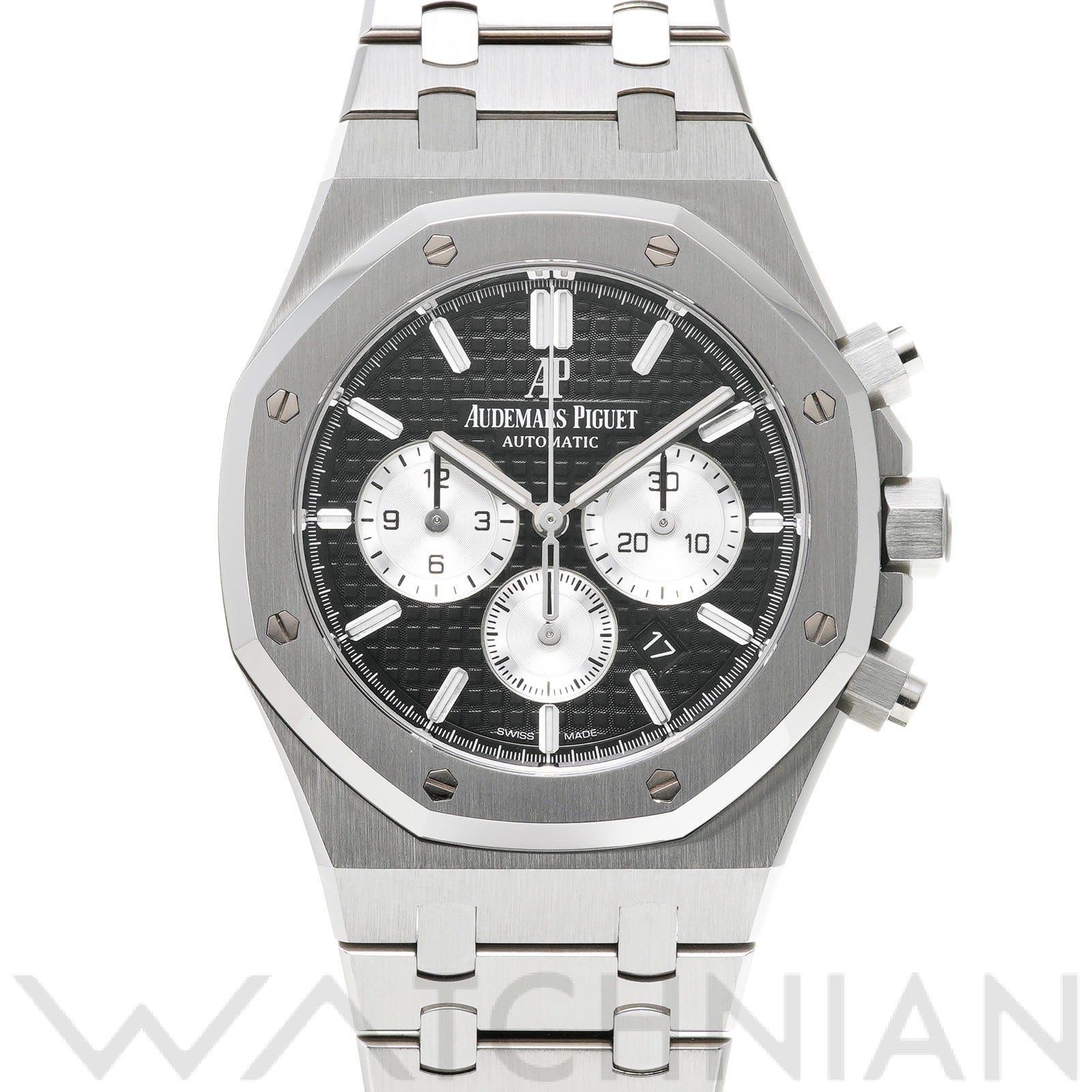 オーデマ ピゲ ロイヤルオーク クロノグラフ 26331ST.OO.1220ST.02 ブラック/シルバー メンズ 時計 【中古】【wristwatch】