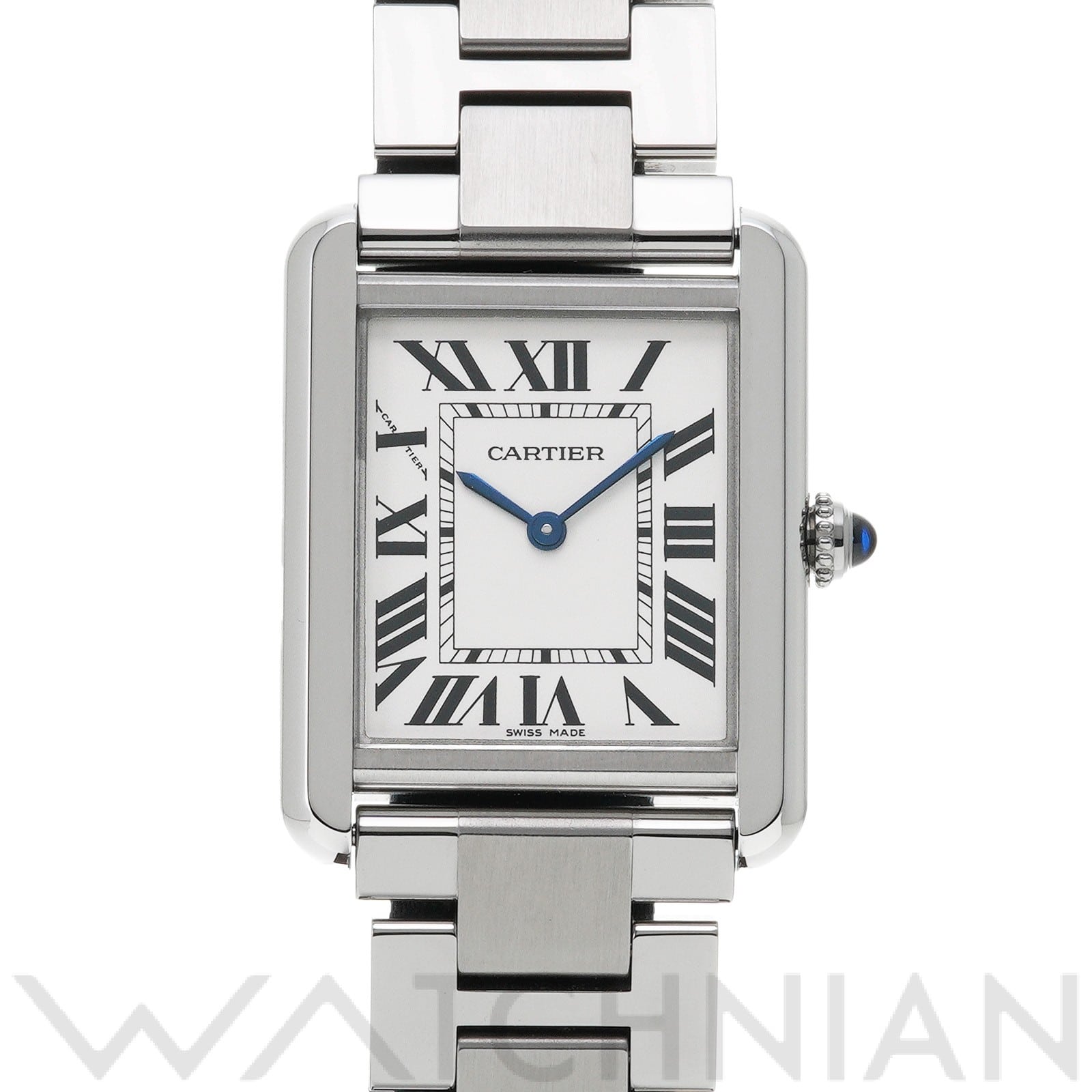カルティエ / CARTIER タンク ソロ SM W5200013 シルバー レディース 時計 【中古】【wristwatch】