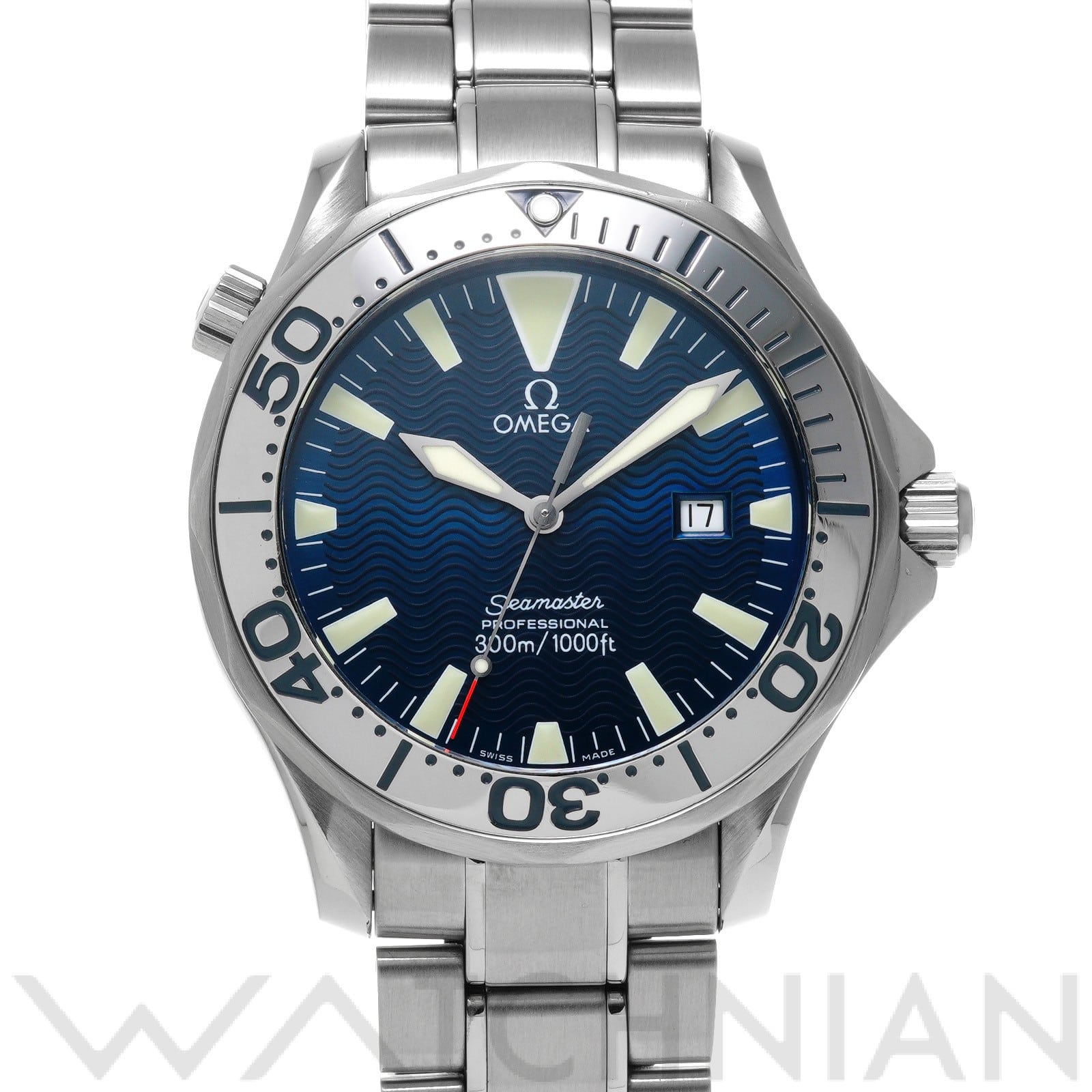 オメガ / OMEGA シーマスター プロフェッショナル 300 2265.80 ブルー メンズ 時計 【中古】【wristwatch】