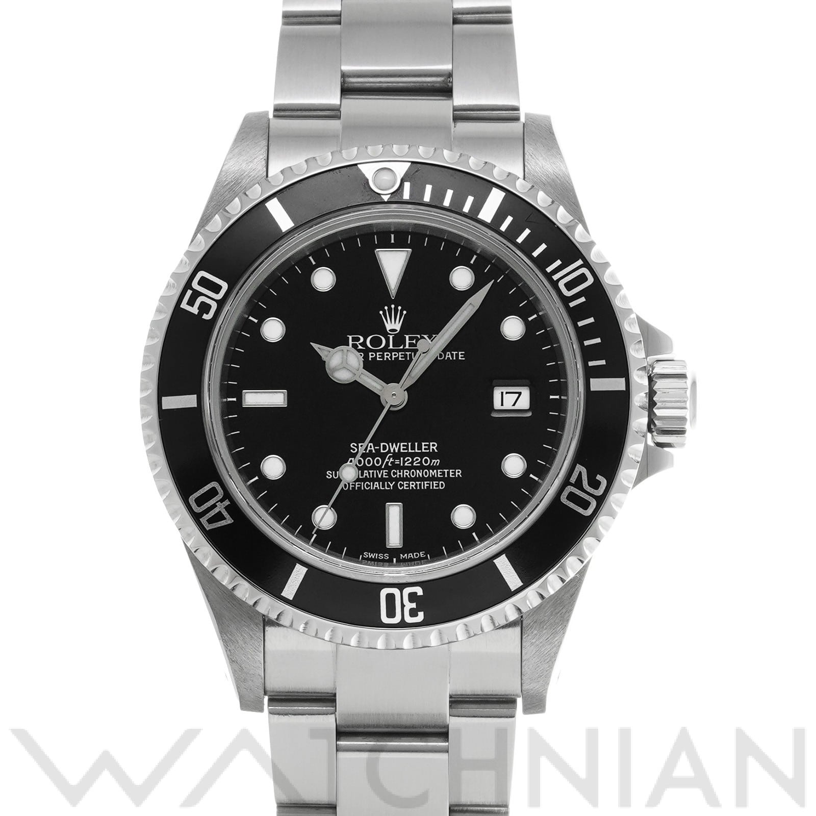 ロレックス シードゥエラー 16600 ブラック メンズ 時計 【中古】【wristwatch】