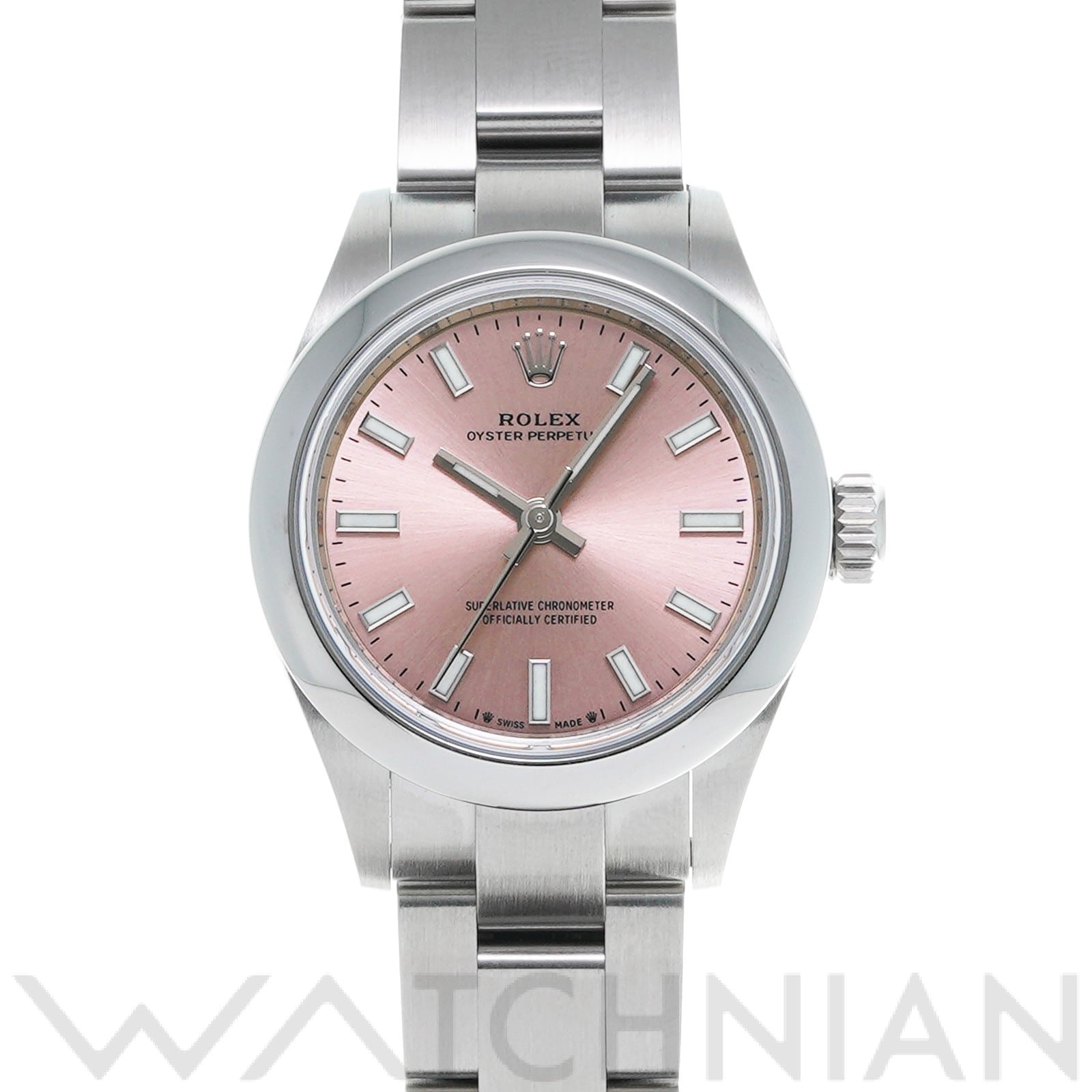 ロレックス オイスターパーペチュアル 28 276200 ピンク レディース 時計 【中古】【wristwatch】