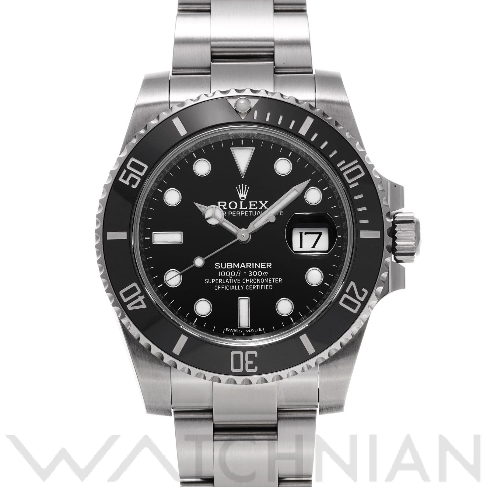 ロレックス サブマリーナ デイト 116610LN ブラック メンズ 時計 【中古】【wristwatch】