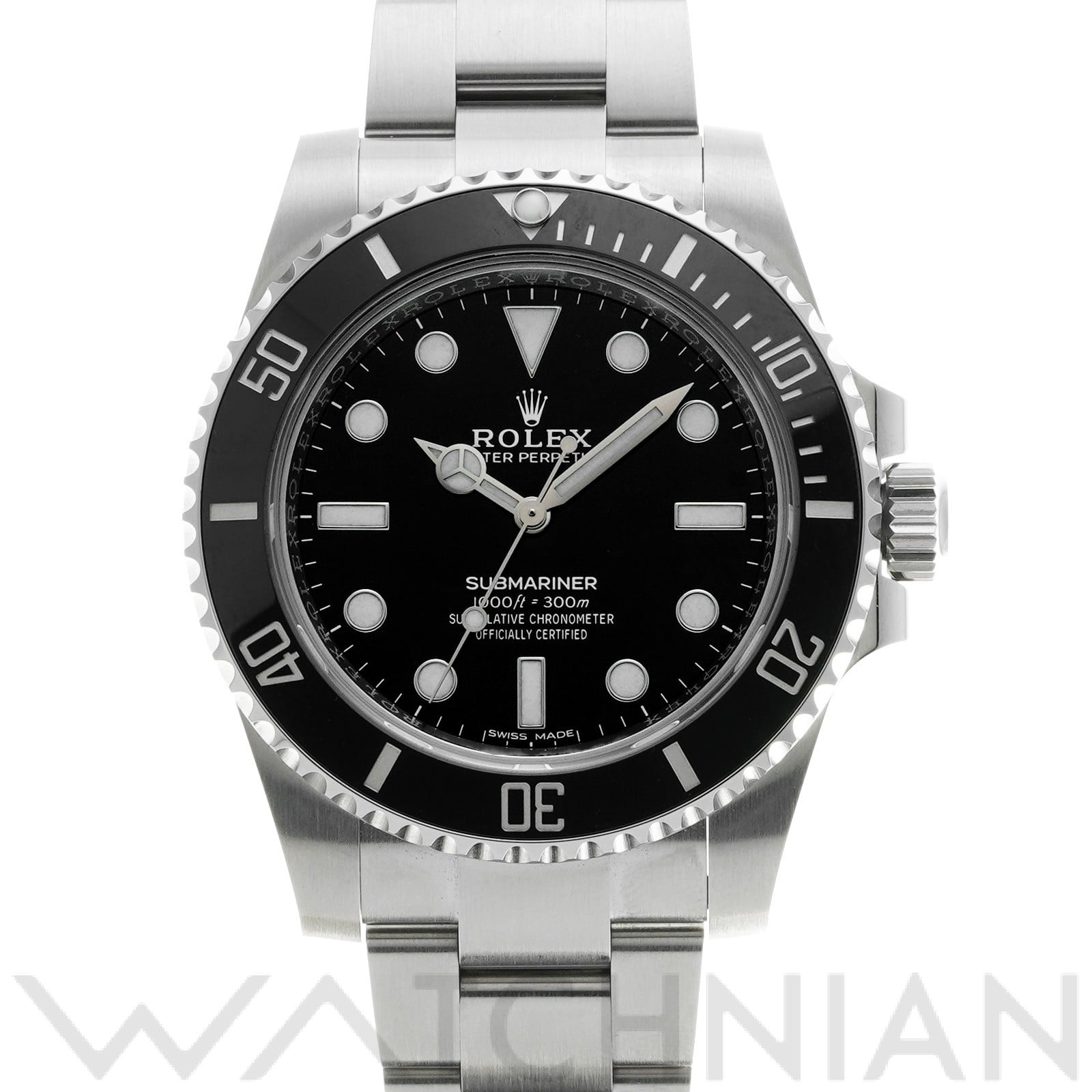 ロレックス サブマリーナ 114060 ブラック メンズ 時計 【中古】【wristwatch】